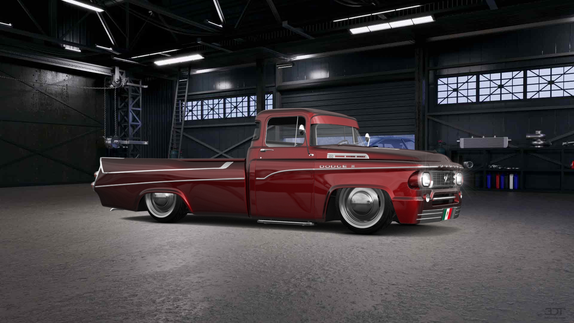 Dodge C series 2 Door pickup truck 1958 tuning