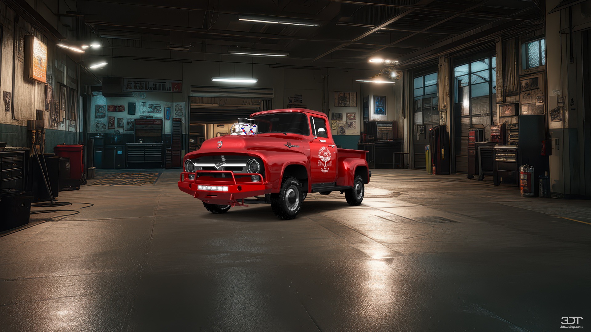 Ford F-100 2 Door truck 1956 tuning
