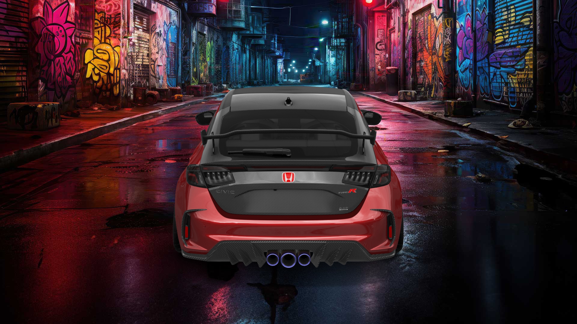 Honda Civic Type R 5 Door Liftback 2022 tuning