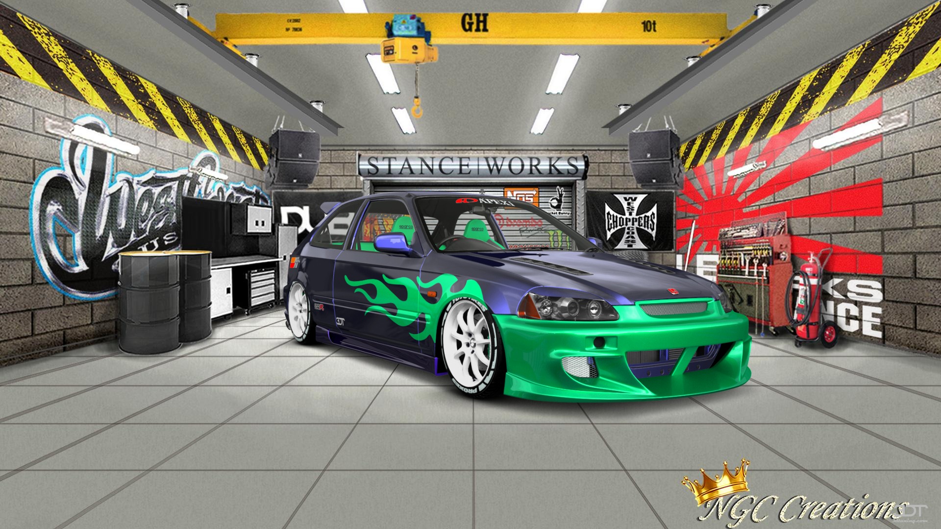 Honda Civic 3 Door Hatchback 1997 Images