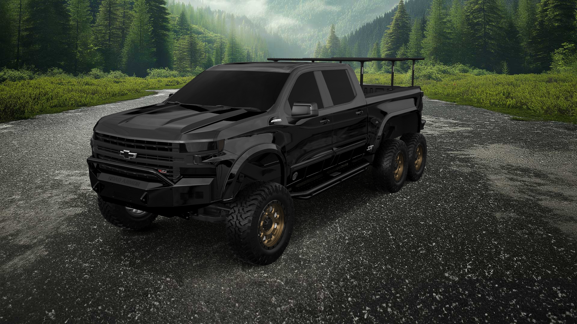 Chevrolet Silverado Hennessey Goliath 6X6 Truck 2020 tuning