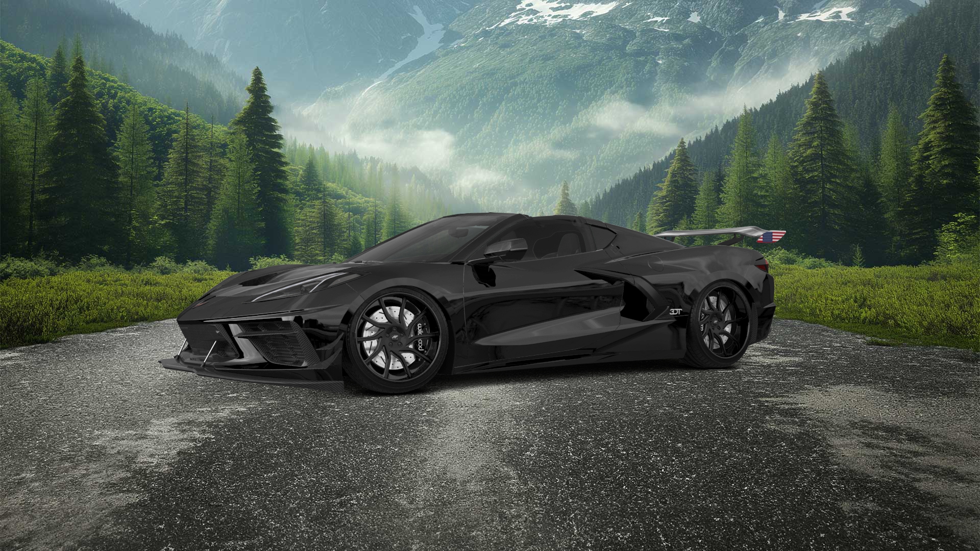 Chevrolet Corvette 2 door targa top 2020
