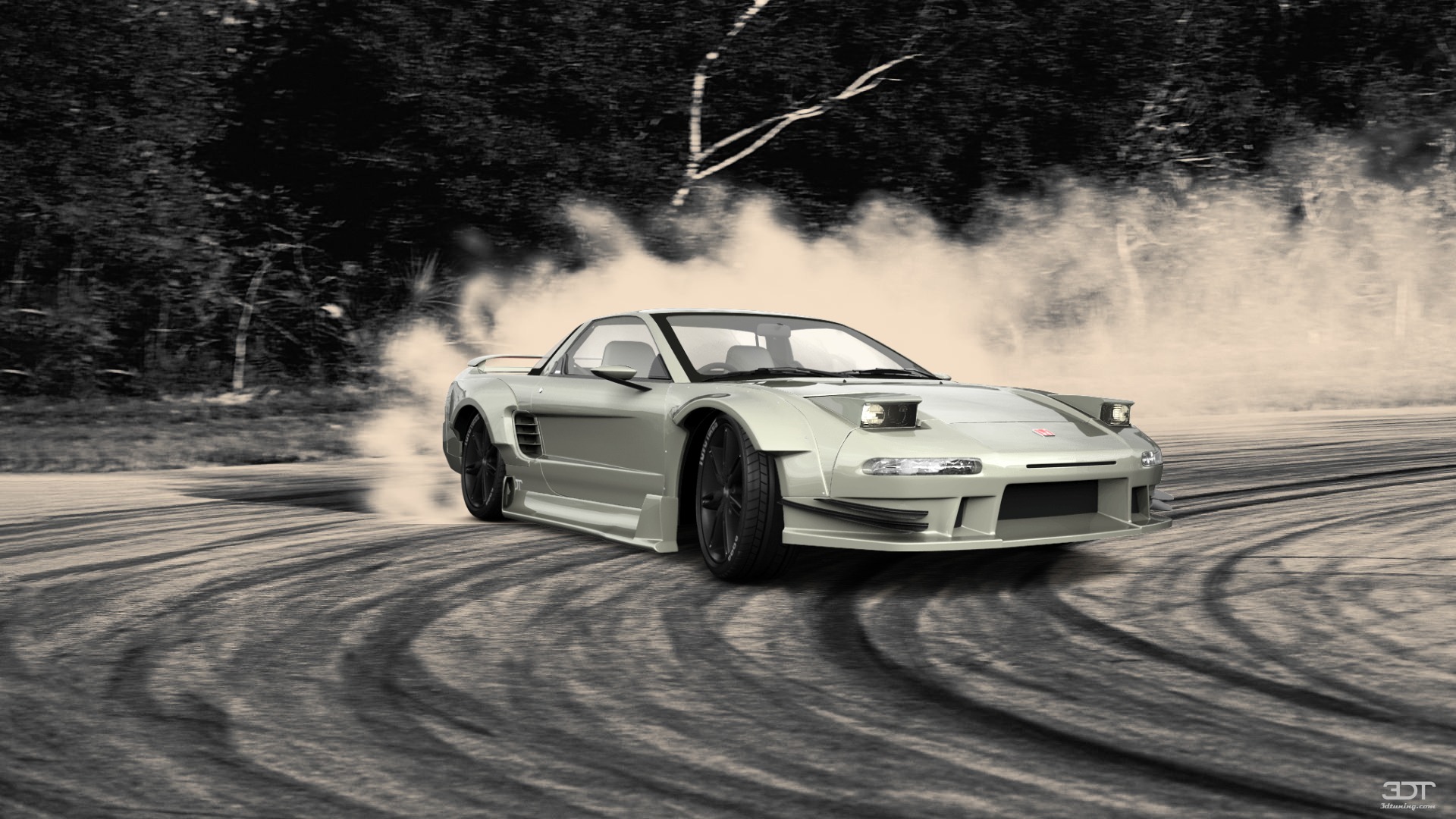 Honda NSX 2 Door Coupe 1990 tuning