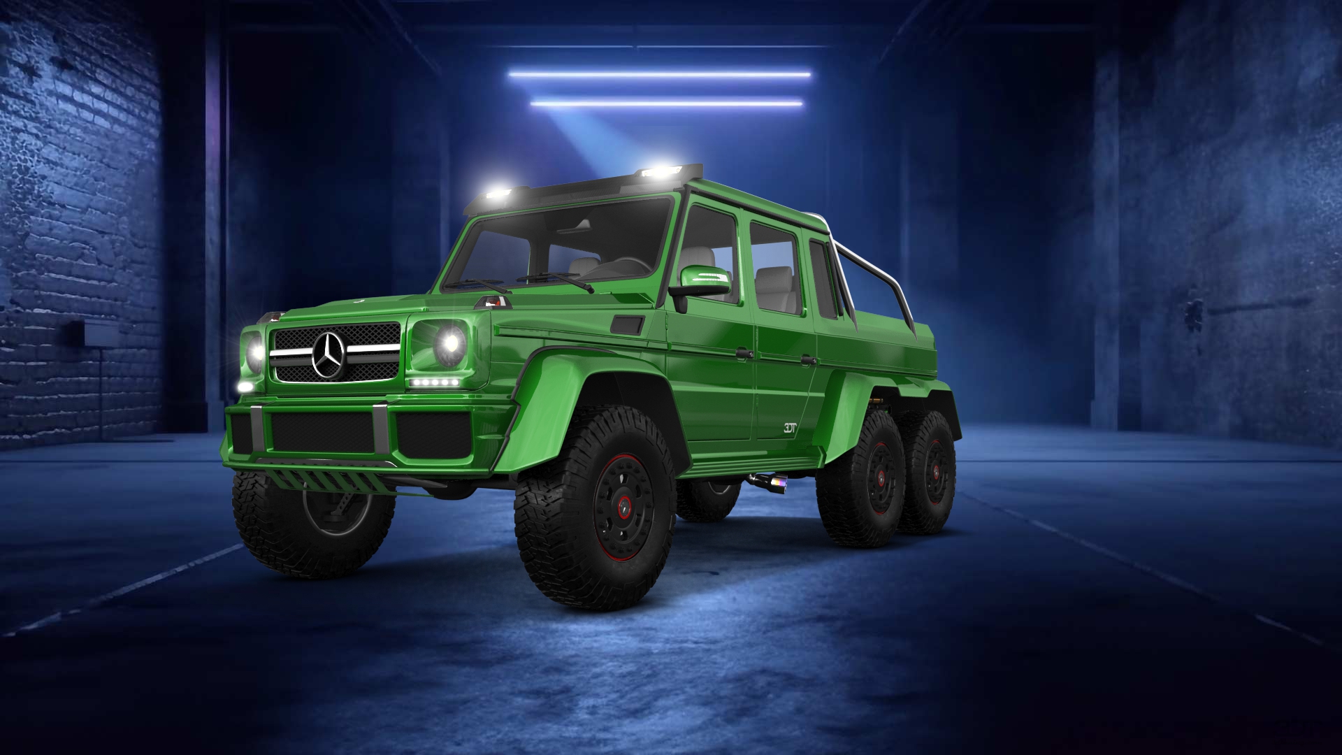 Mercedes G 63 AMG 6x6 4 Door pickup truck 2013