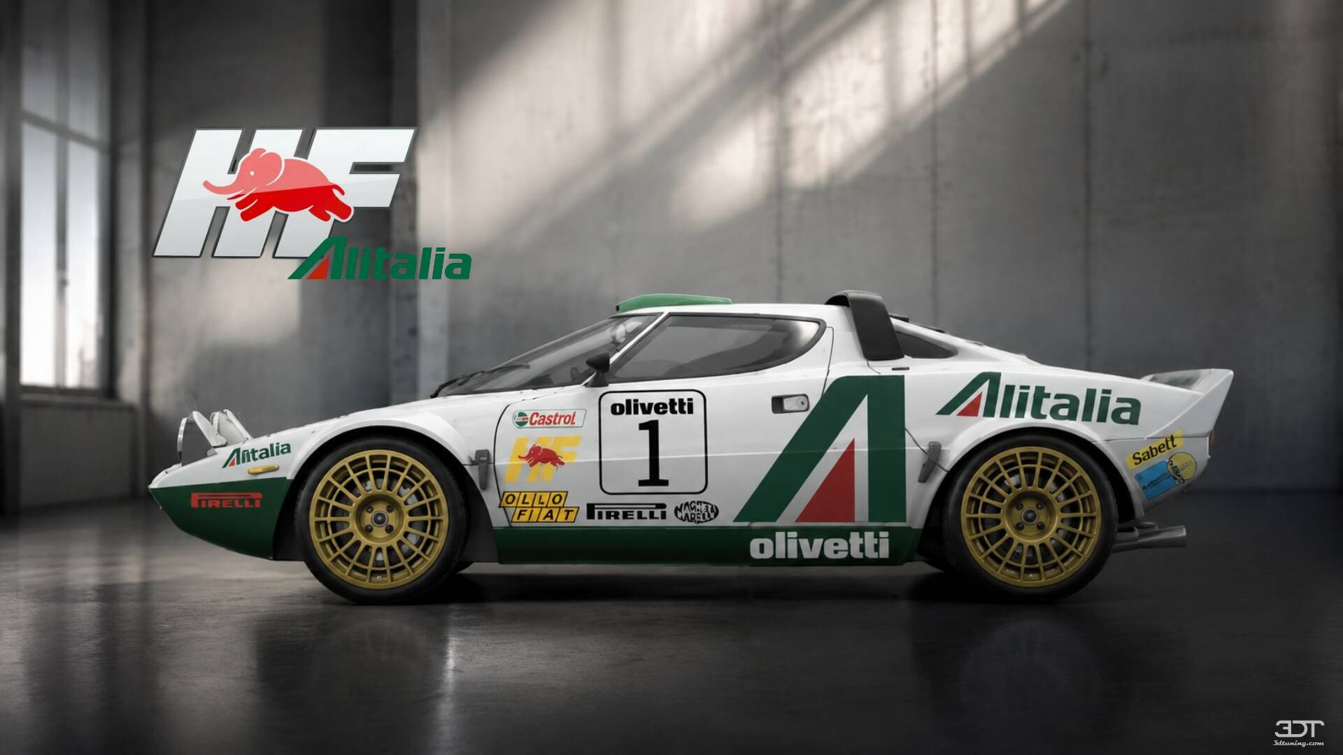 Lancia Stratos HF Coupe 1973 tuning