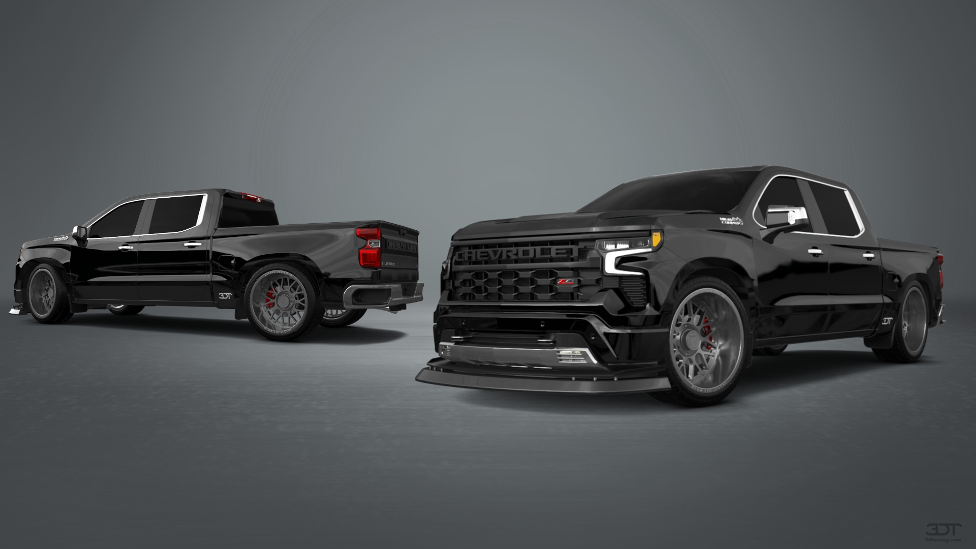 Chevrolet Silverado 1500 Crew Cab 5.8 ft box 4 Door pickup truck 2023 tuning