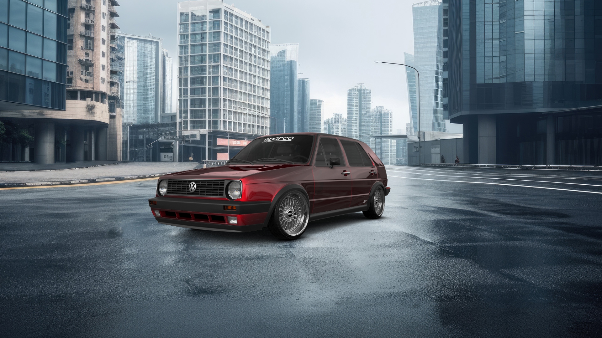 Volkswagen Golf Mk2 5 Door Hatchback 1983 tuning