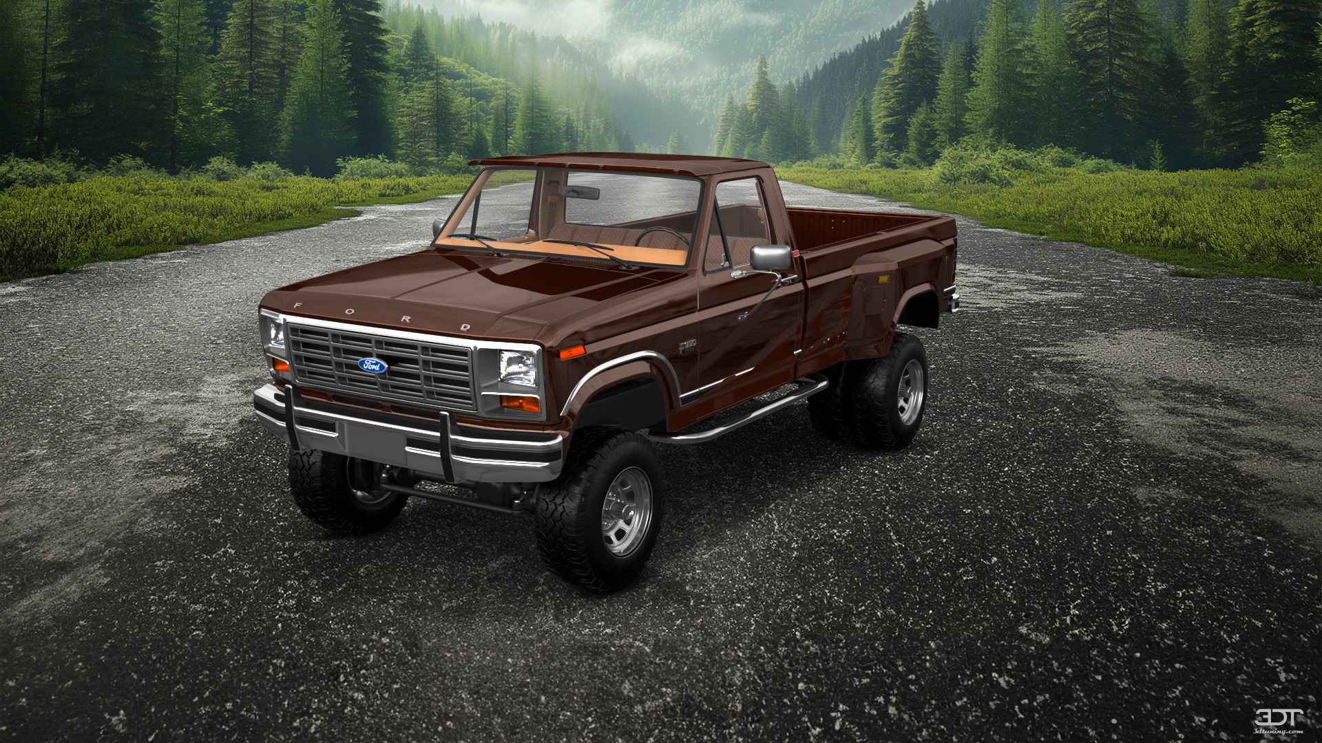 Tuning Ford F-350 Dually Regular Cab 2 Door pickup truck 1980