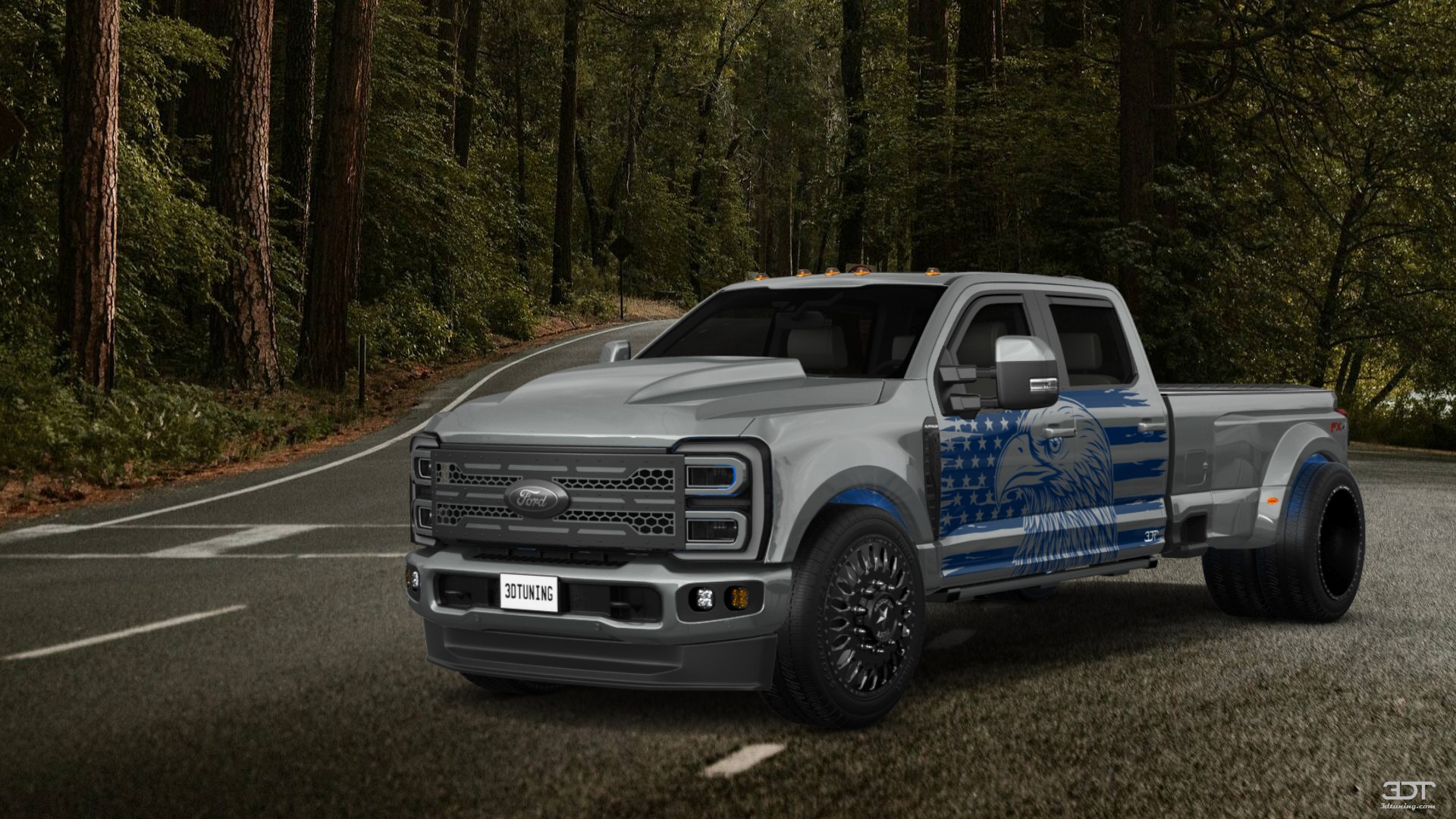 Ford F-350 DRW Crew Cab 4 Door pickup truck 2023 tuning