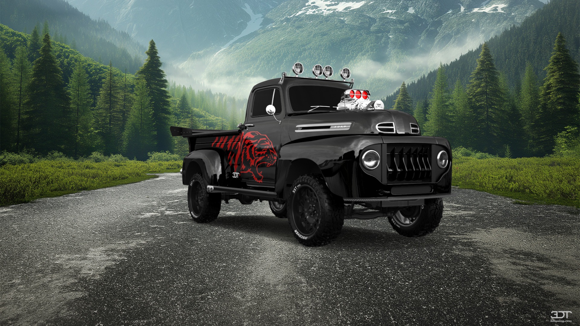 Ford F1 2 Door pickup truck 1949