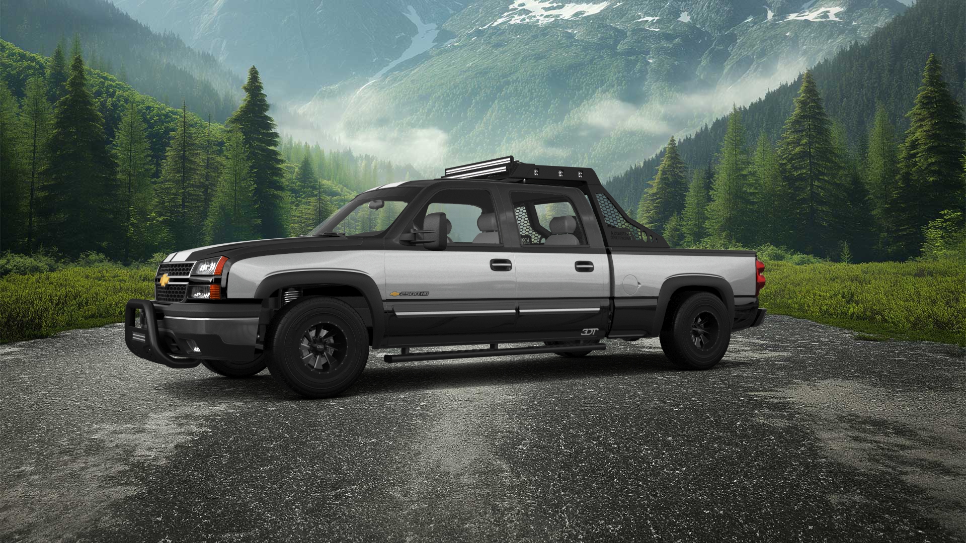 Chevrolet Silverado 2500 HD Long Box 4 Door pickup truck 2002 tuning