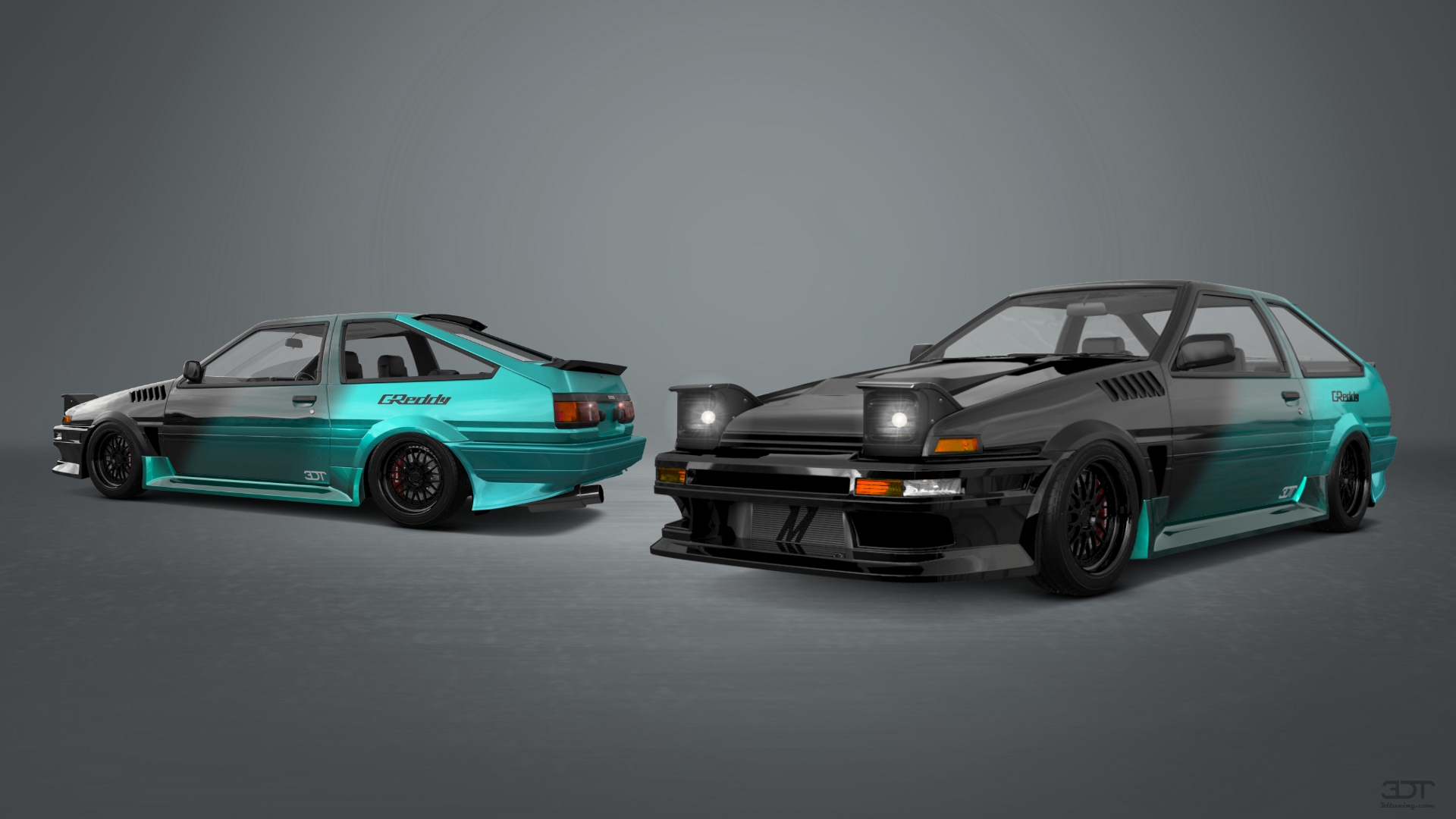 Toyota AE86 3 Door Hatchback 1985 tuning