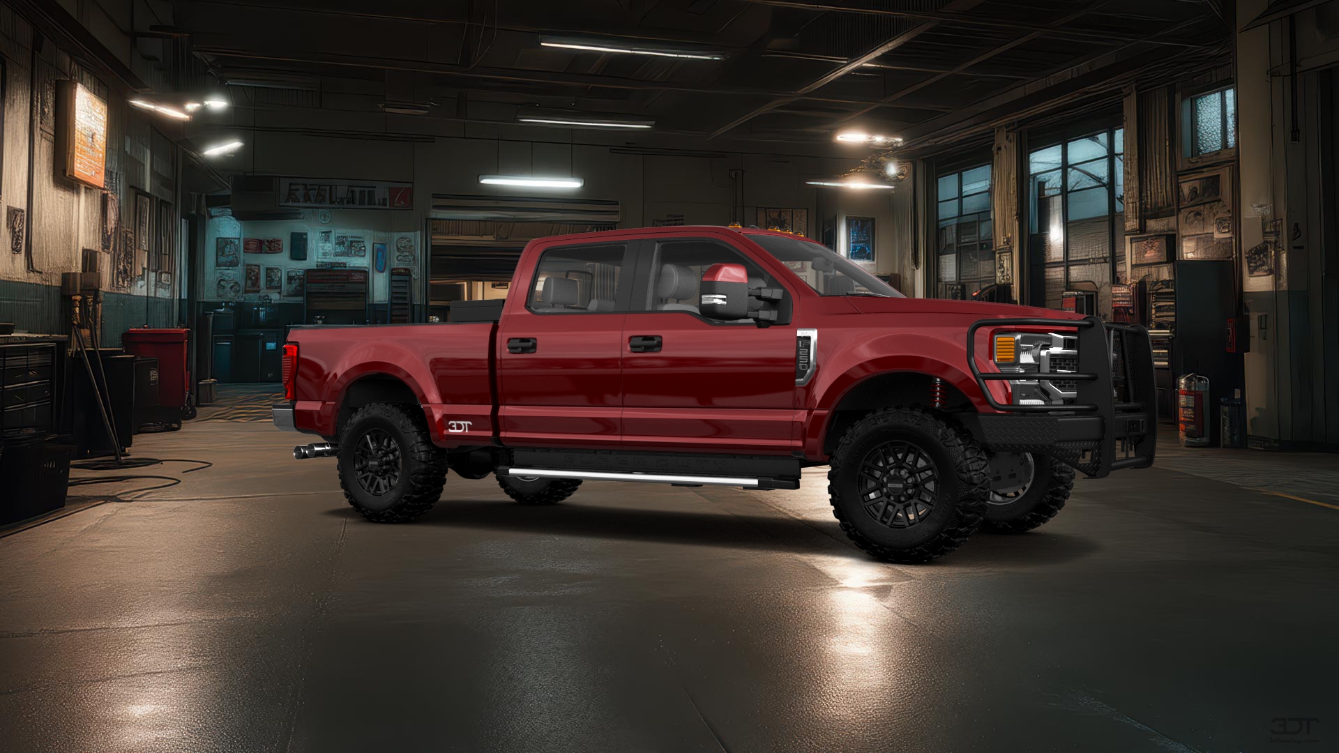 Ford F-250 4 Door pickup truck 2021 tuning