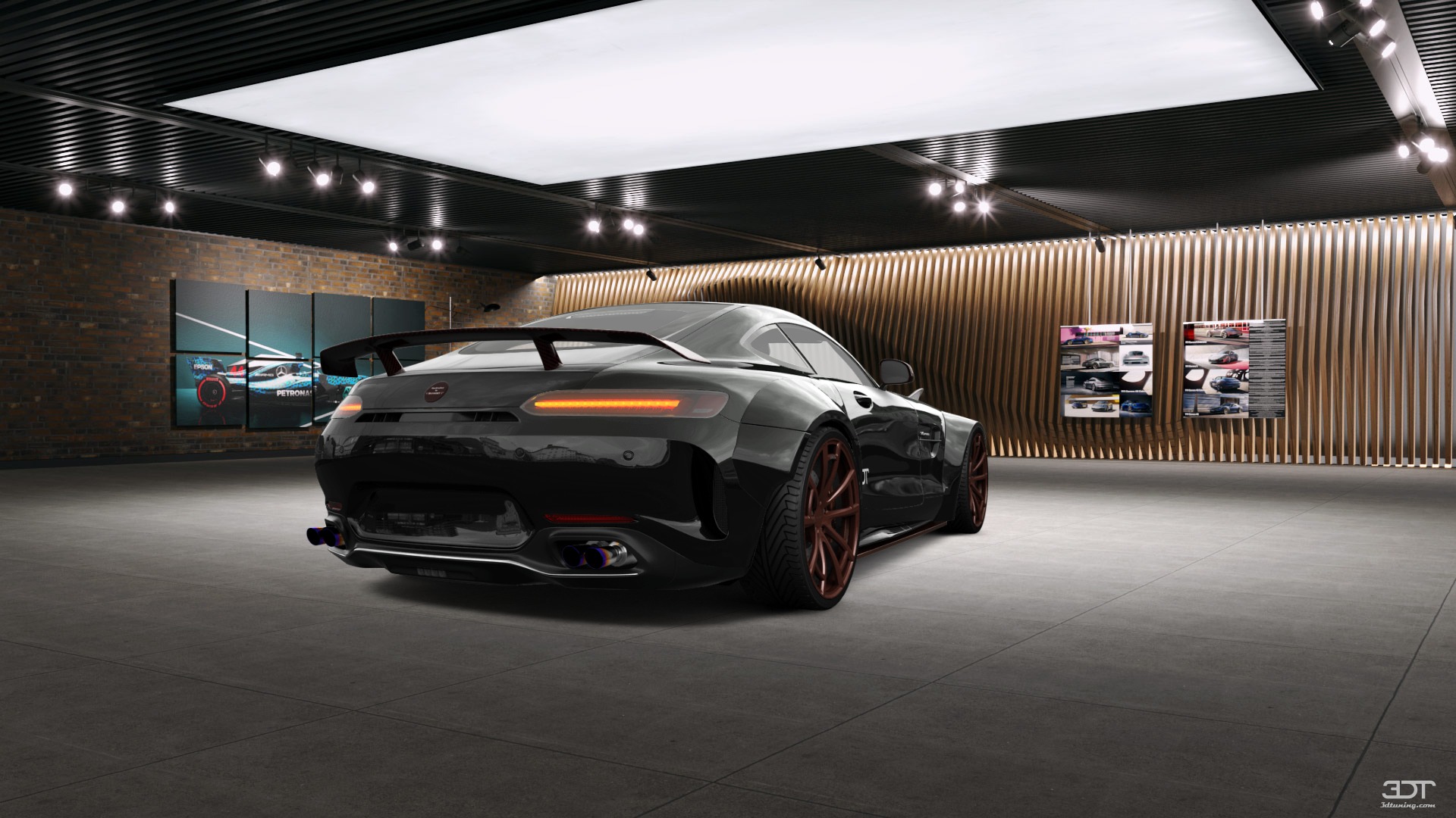 Mercedes AMG GT 2 door fastback coupe 2016