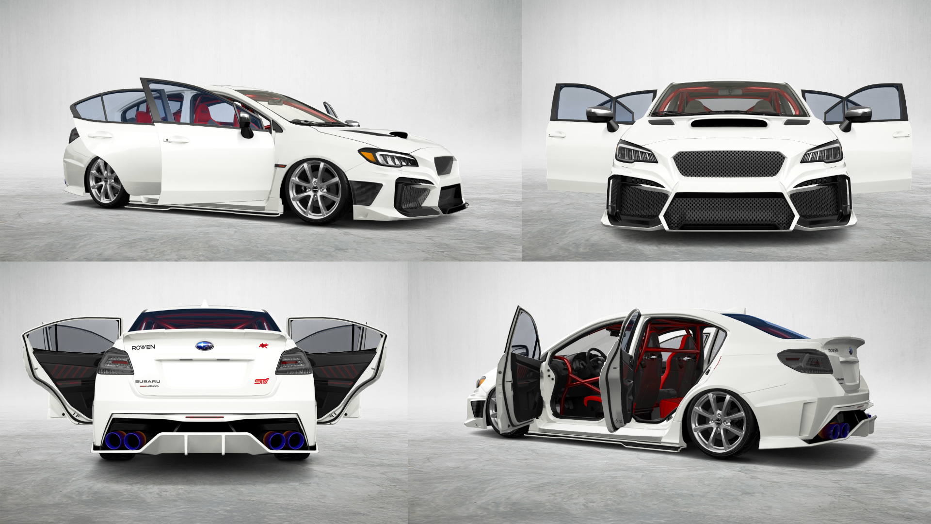 Subaru WRX 4 Door Saloon 2018 tuning