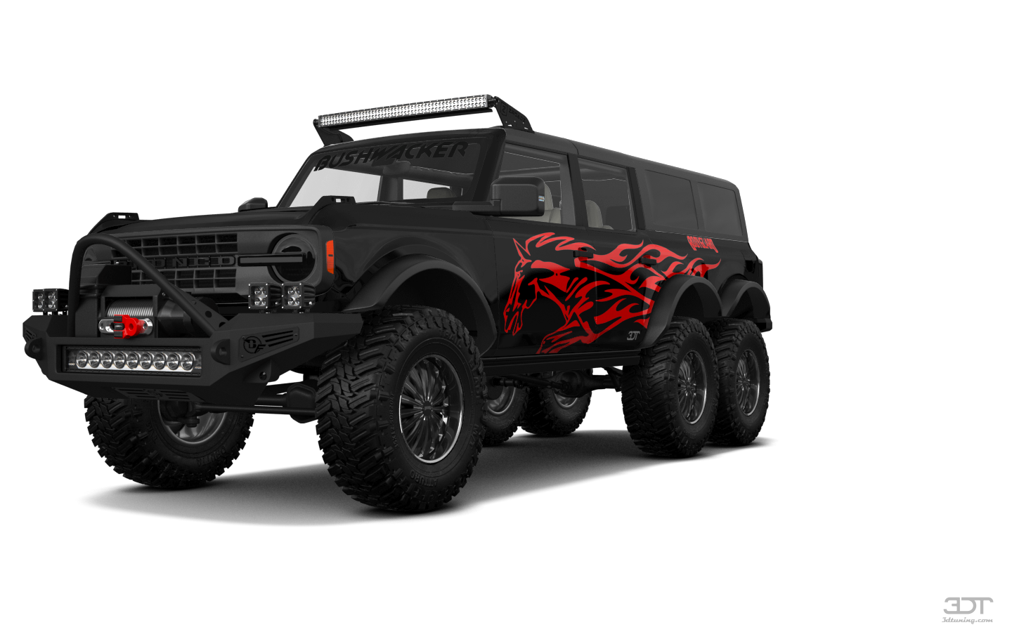Ford Bronco 6X6 4 Door pickup truck 2021