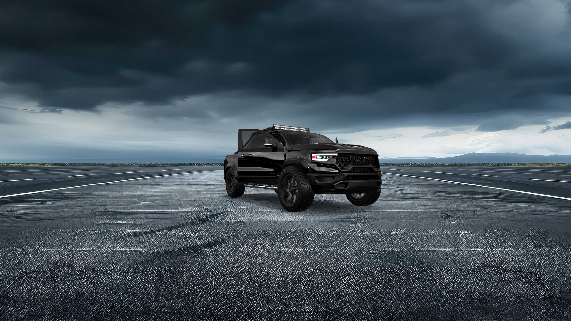 Dodge Ram 1500 TRX 4 Door pickup truck 2021 tuning