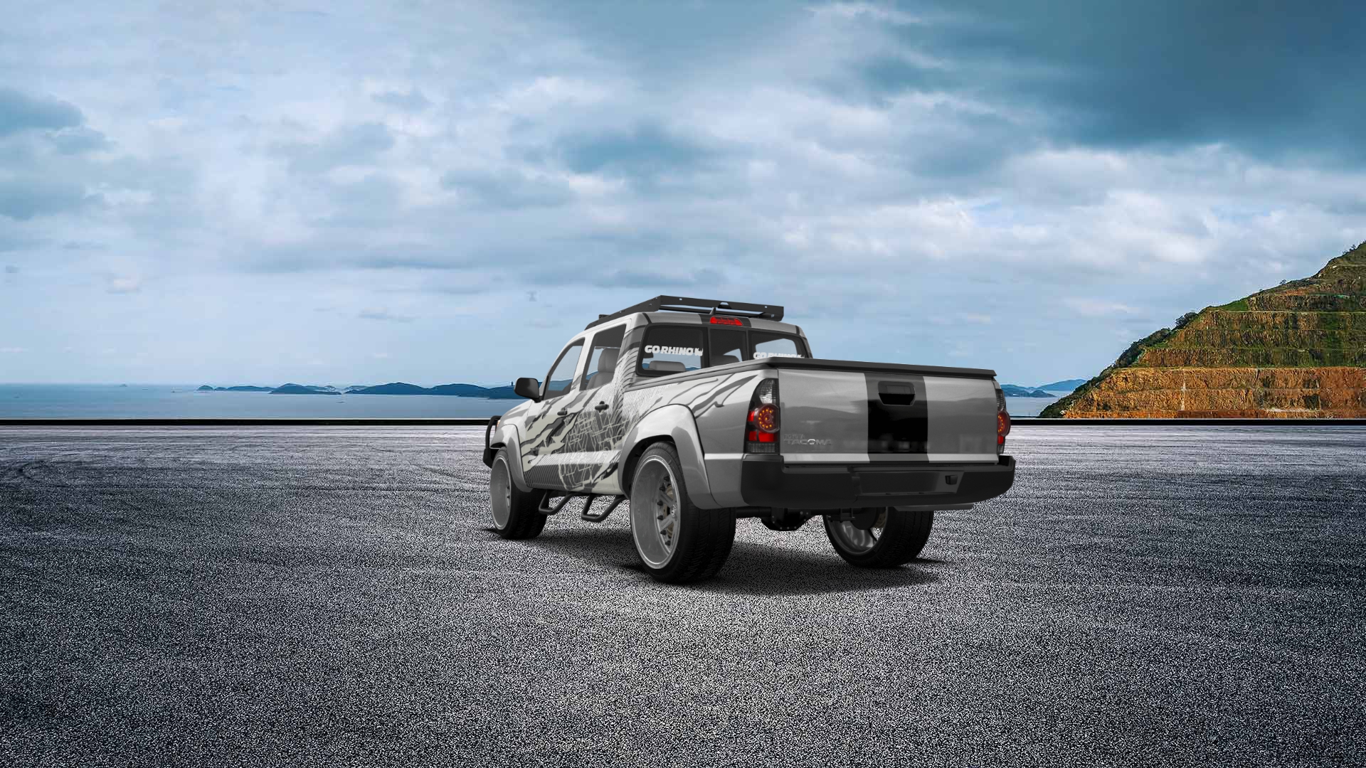 Toyota Tacoma Crew Cab 5.1 ft box 4 Door pickup truck 2012