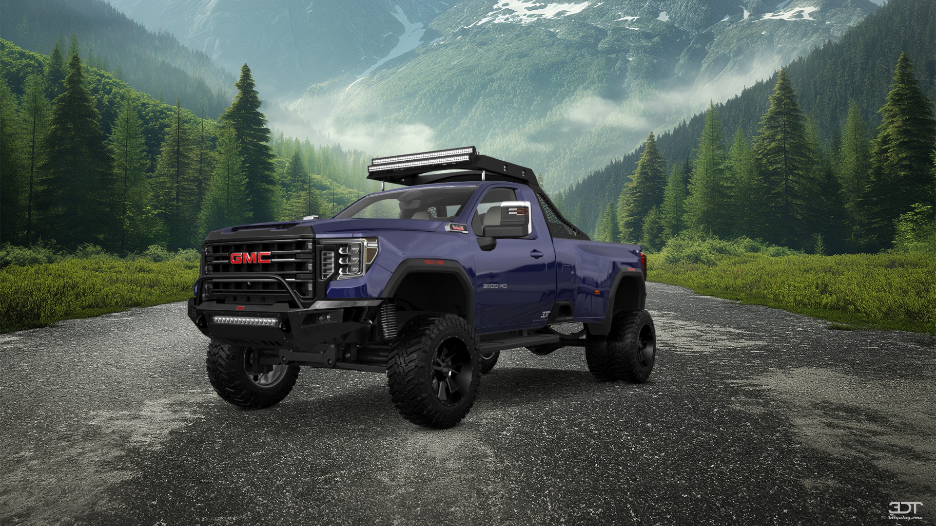 GMC Sierra 3500 HD 2 Door pickup truck 2020 tuning