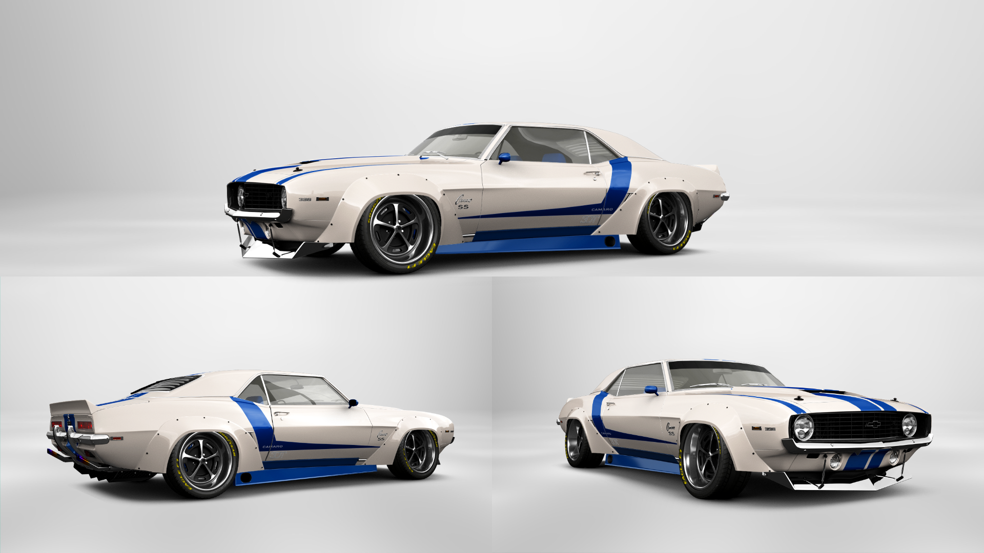 Chevrolet Camaro SS 2 Door Hardtop 1969 tuning