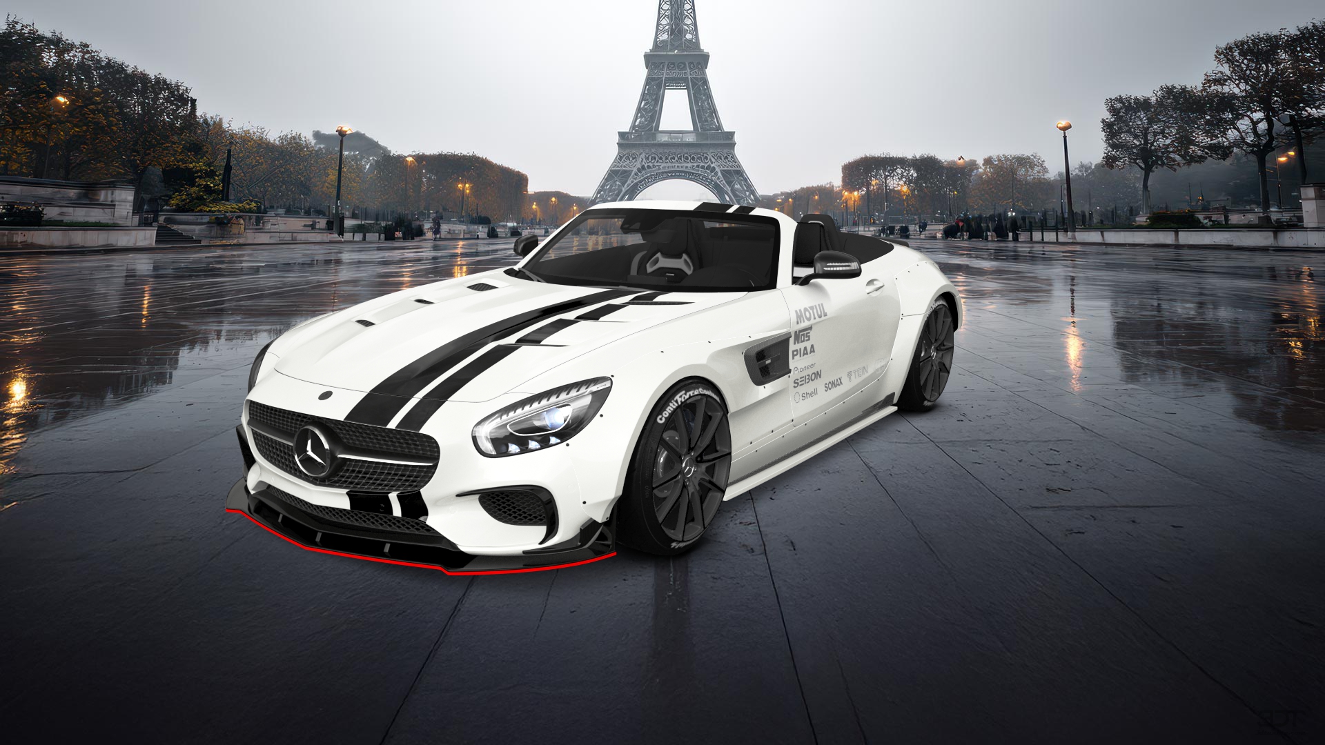 Mercedes AMG GT 2 Door Convertible 2016 tuning