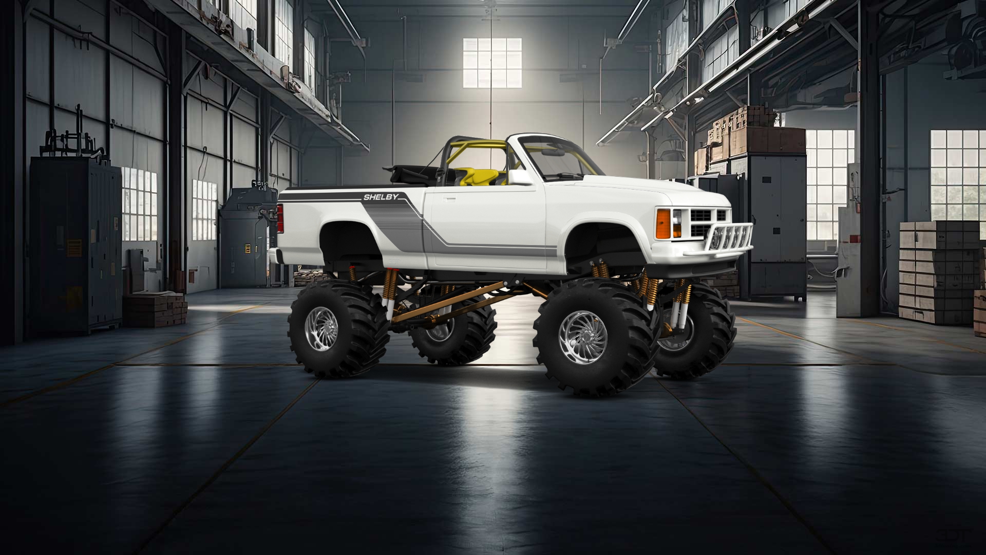 Dodge Dakota Regular Cab 2 Door pickup truck 1987 tuning