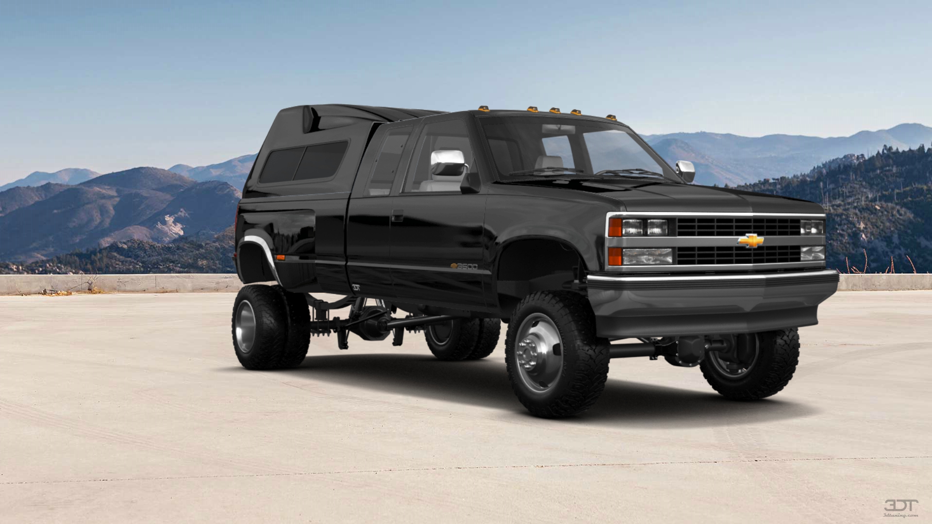 Chevrolet K3500 Extended Cab Pickup Truck 1988 tuning