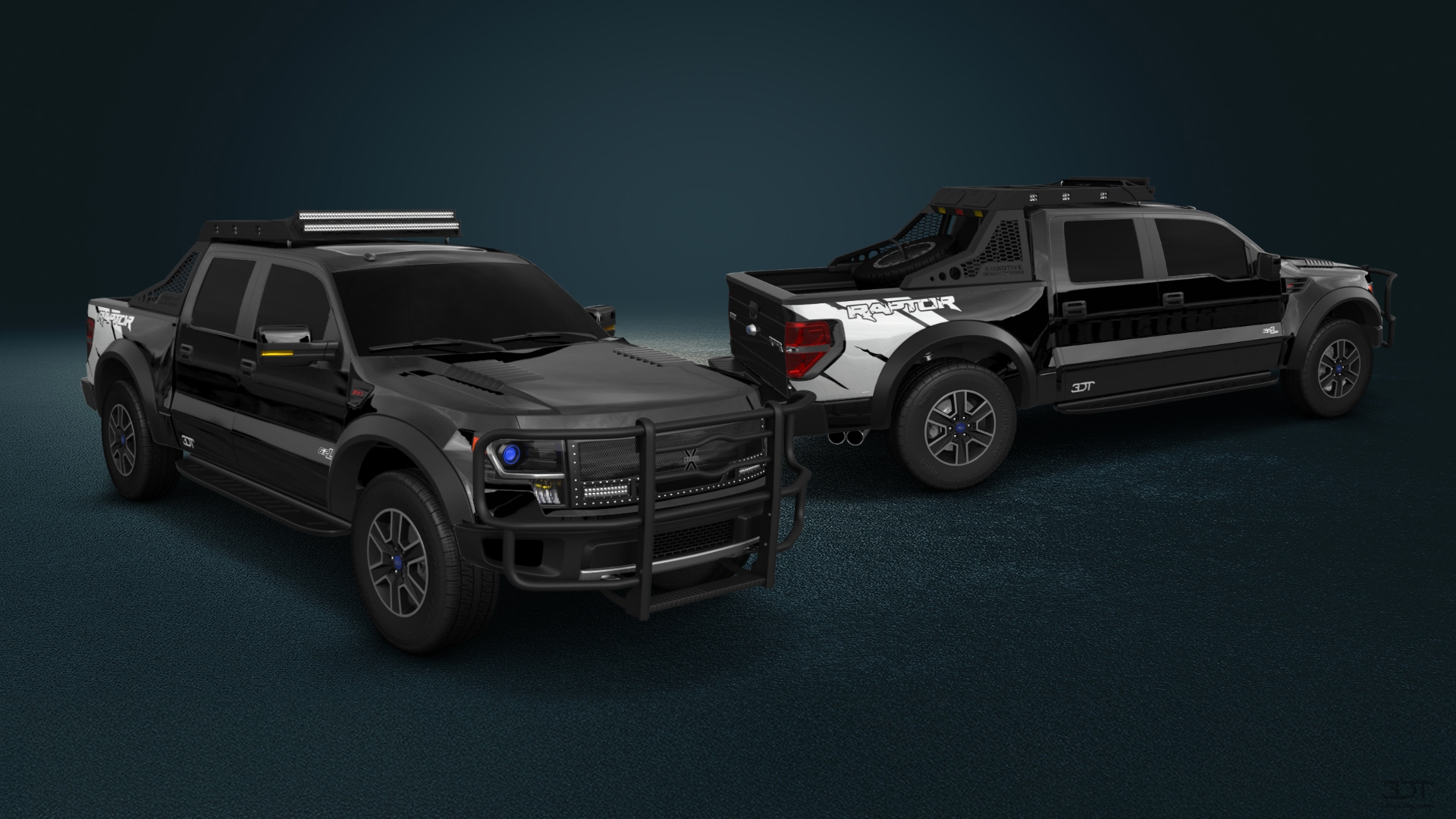 Ford F-150 SVT Raptor 4 Door pickup truck 2013 tuning