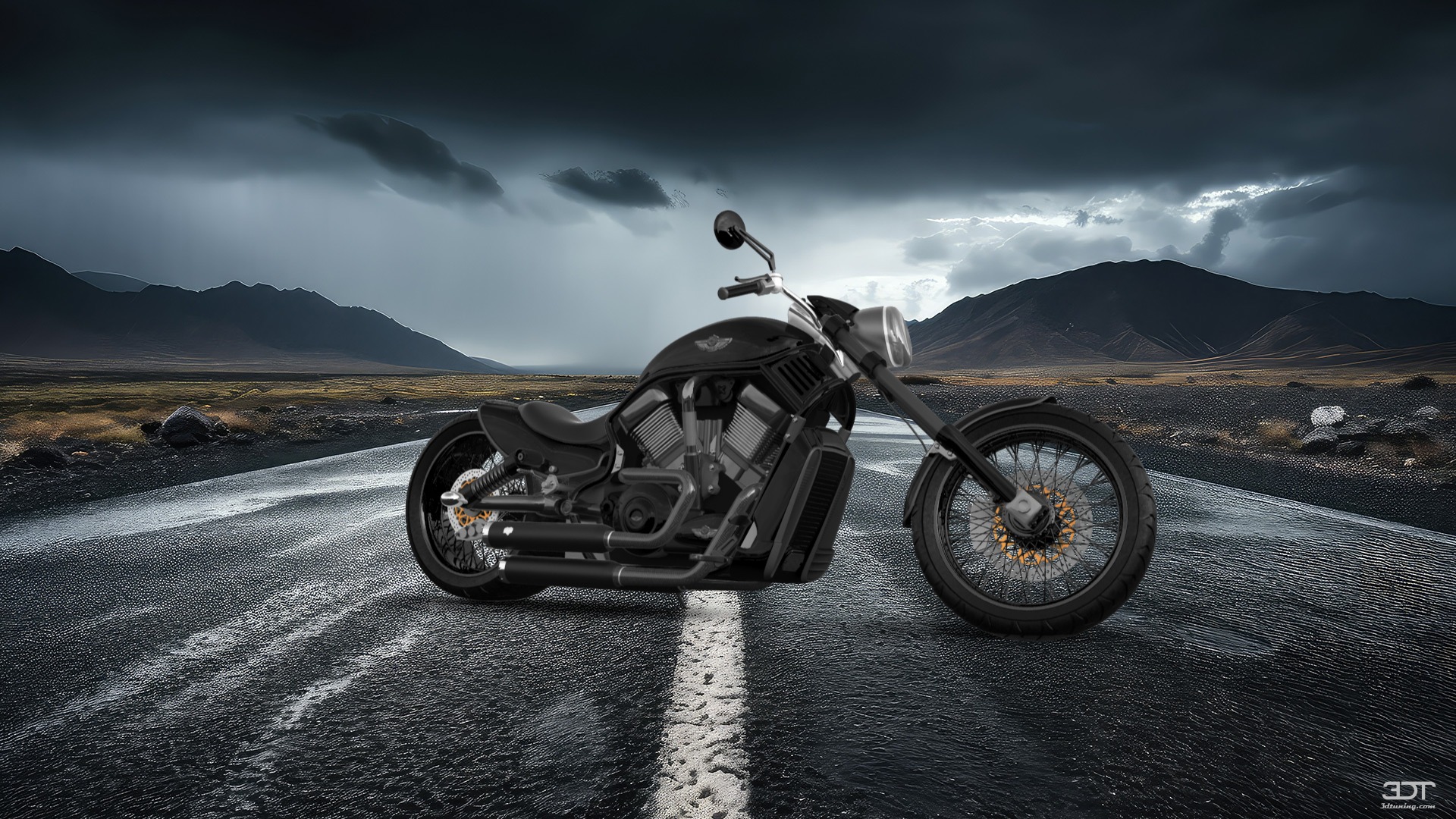 Harley-Davidson Custom Chopper Cruiser 2011