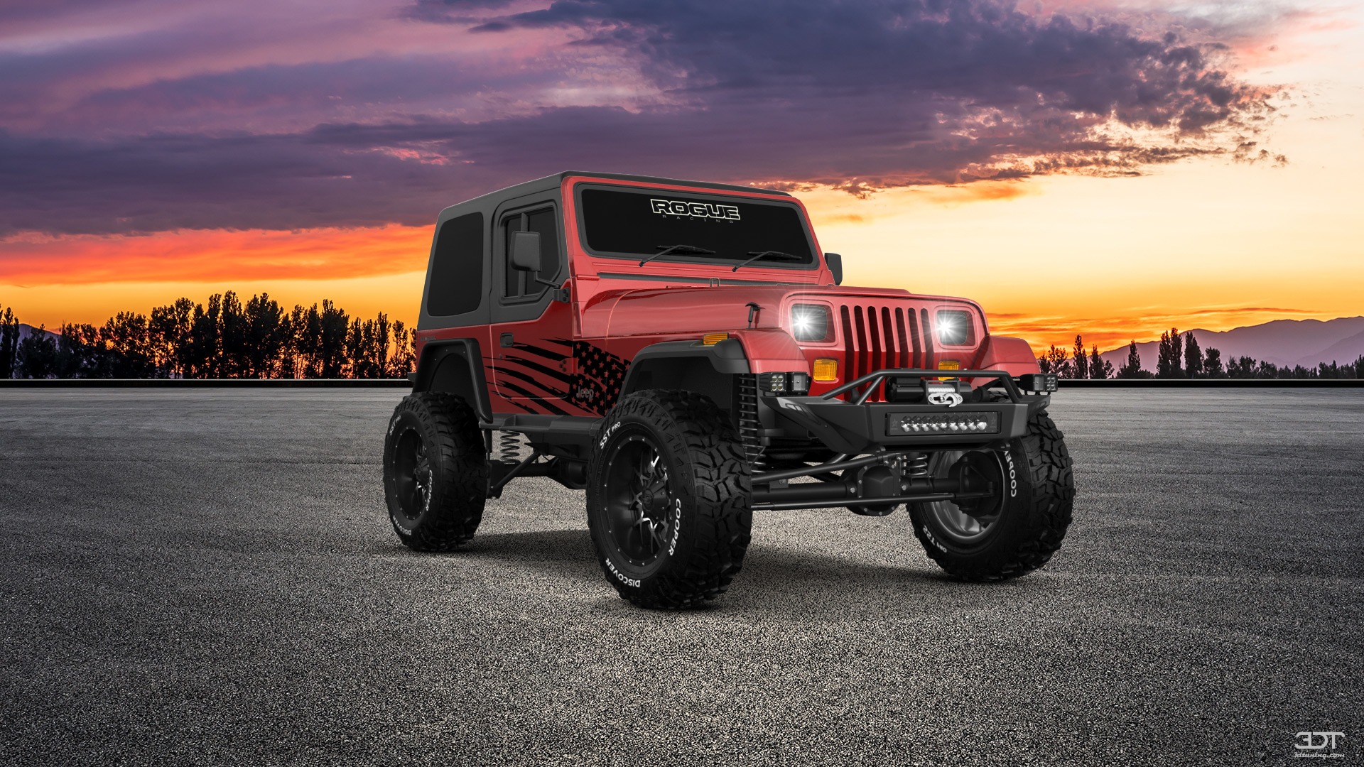 Jeep Wrangler YJ 2 Door SUV 1990