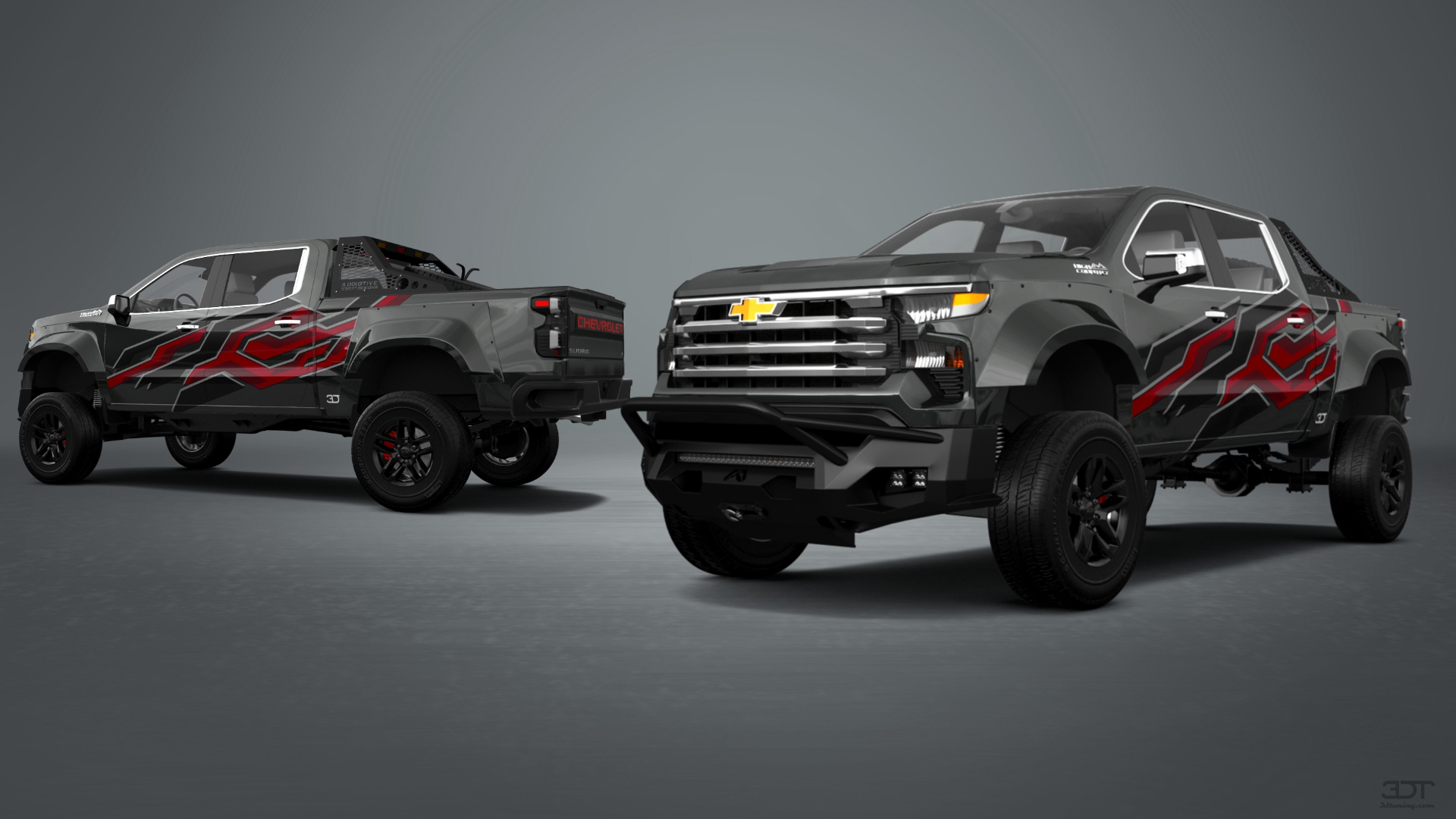 Chevrolet Silverado 1500 Crew Cab 5.8 ft box 4 Door pickup truck 2023 tuning