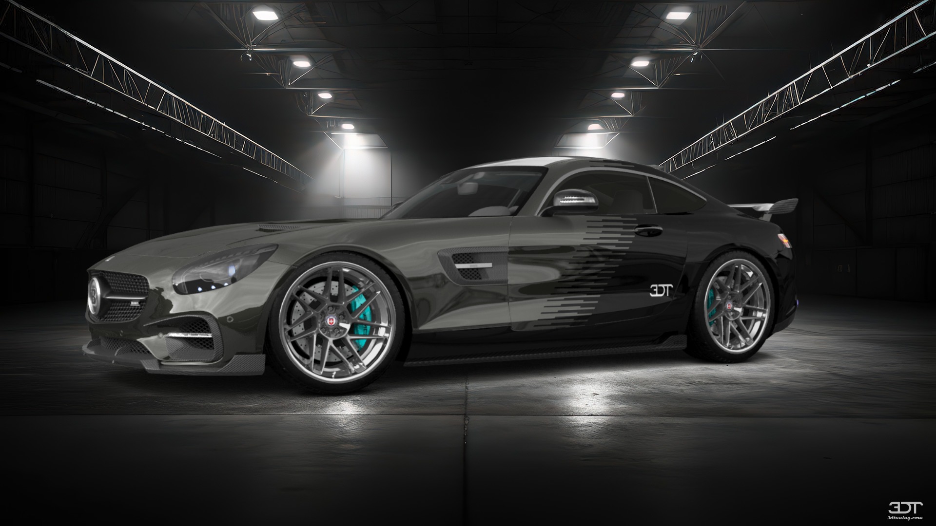 Mercedes AMG GT 2 door fastback coupe 2015 tuning