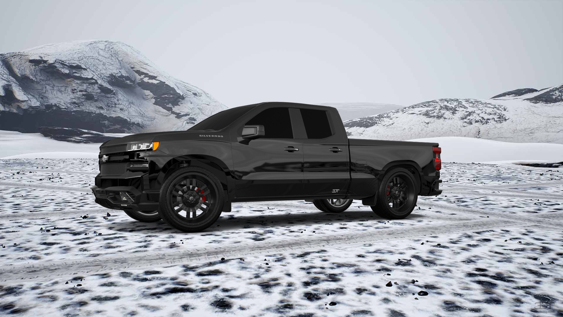 Chevrolet Silverado 1500 6.6 ft box 4 Door pickup truck 2021