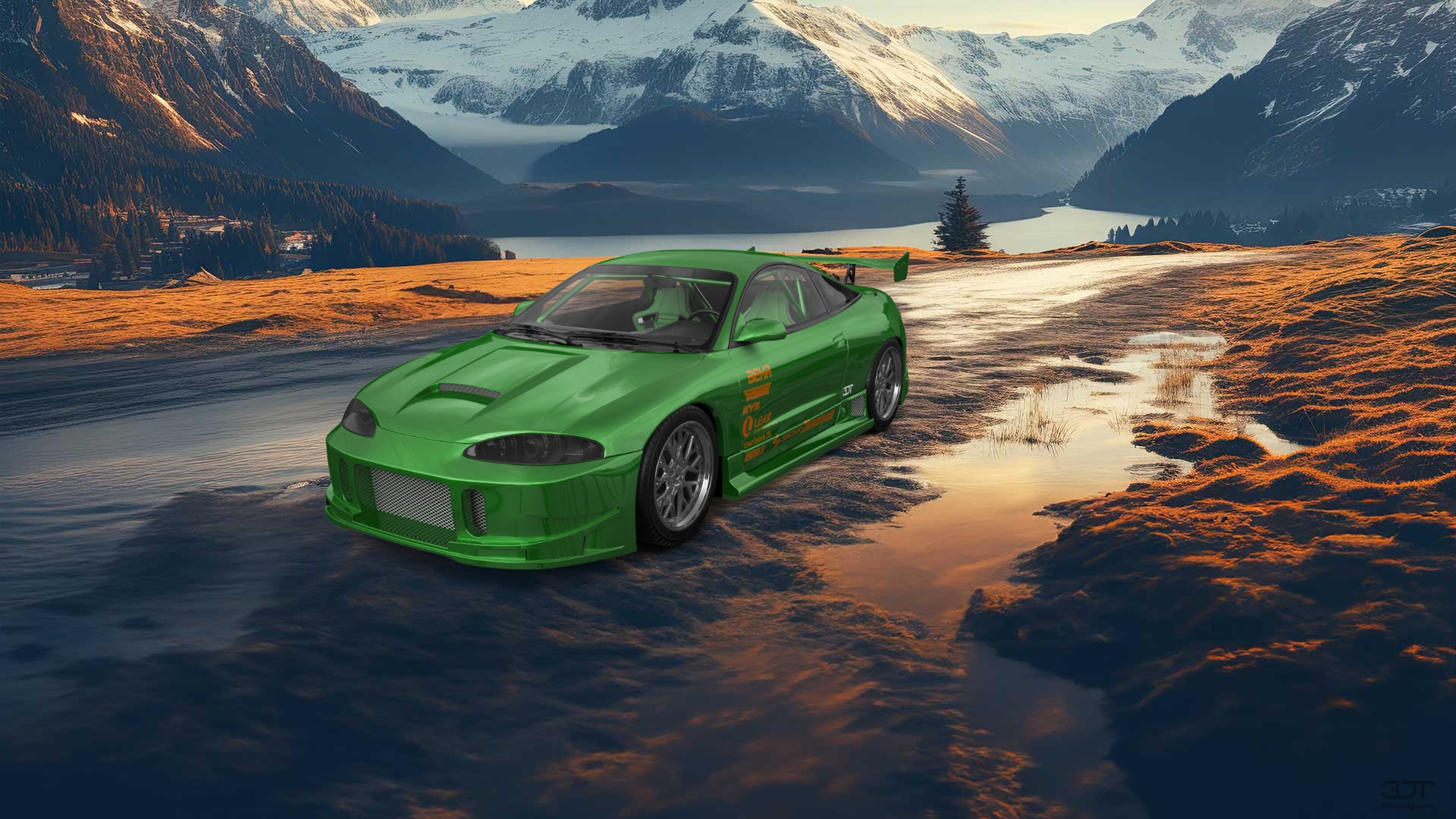 Mitsubishi Eclipse GSX Coupe 1995 tuning