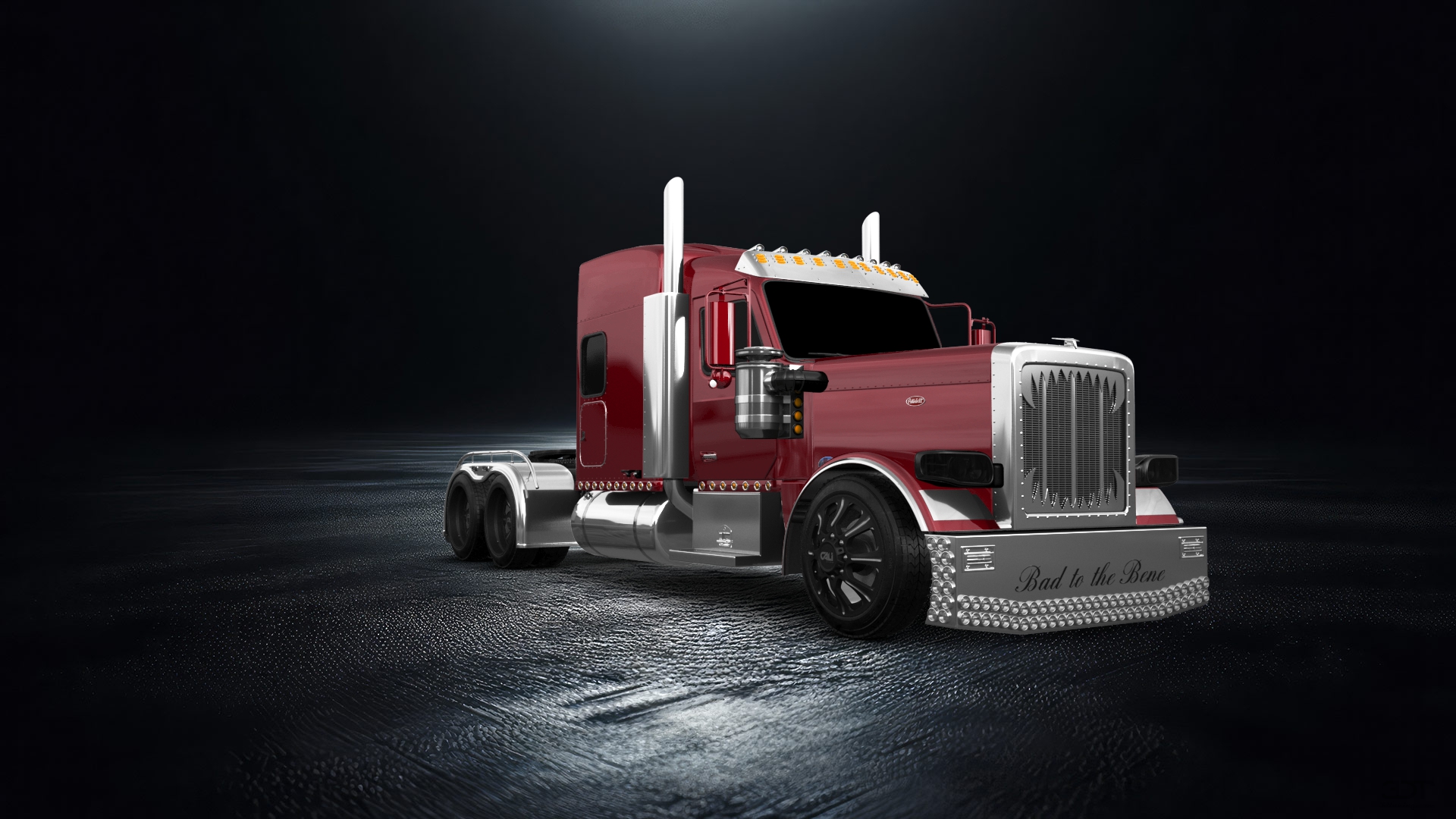 Peterbilt 589 Sleeper Cab Truck 2024 tuning