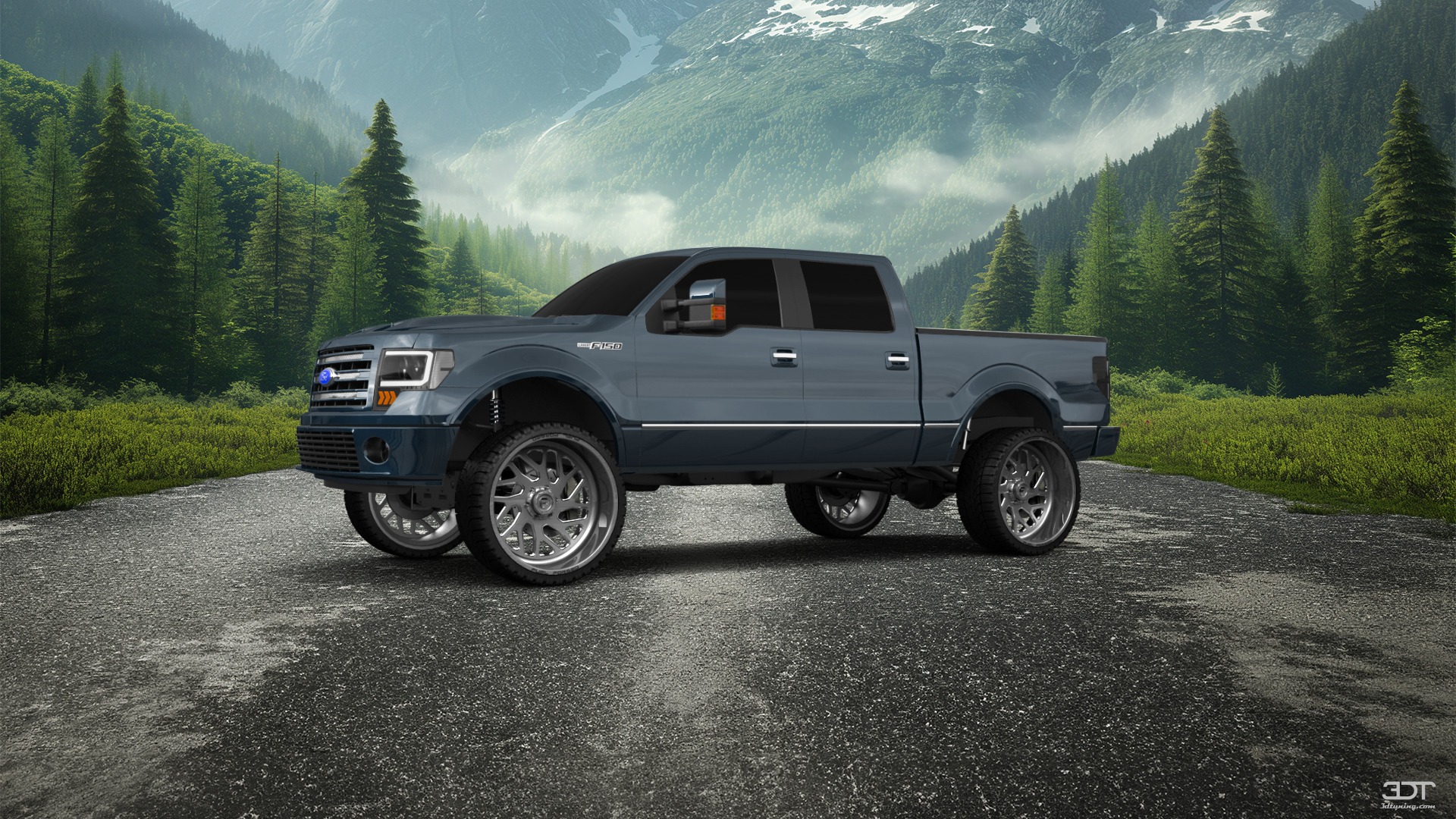 Ford F-150 Crew Cab 4 Door pickup truck 2013
