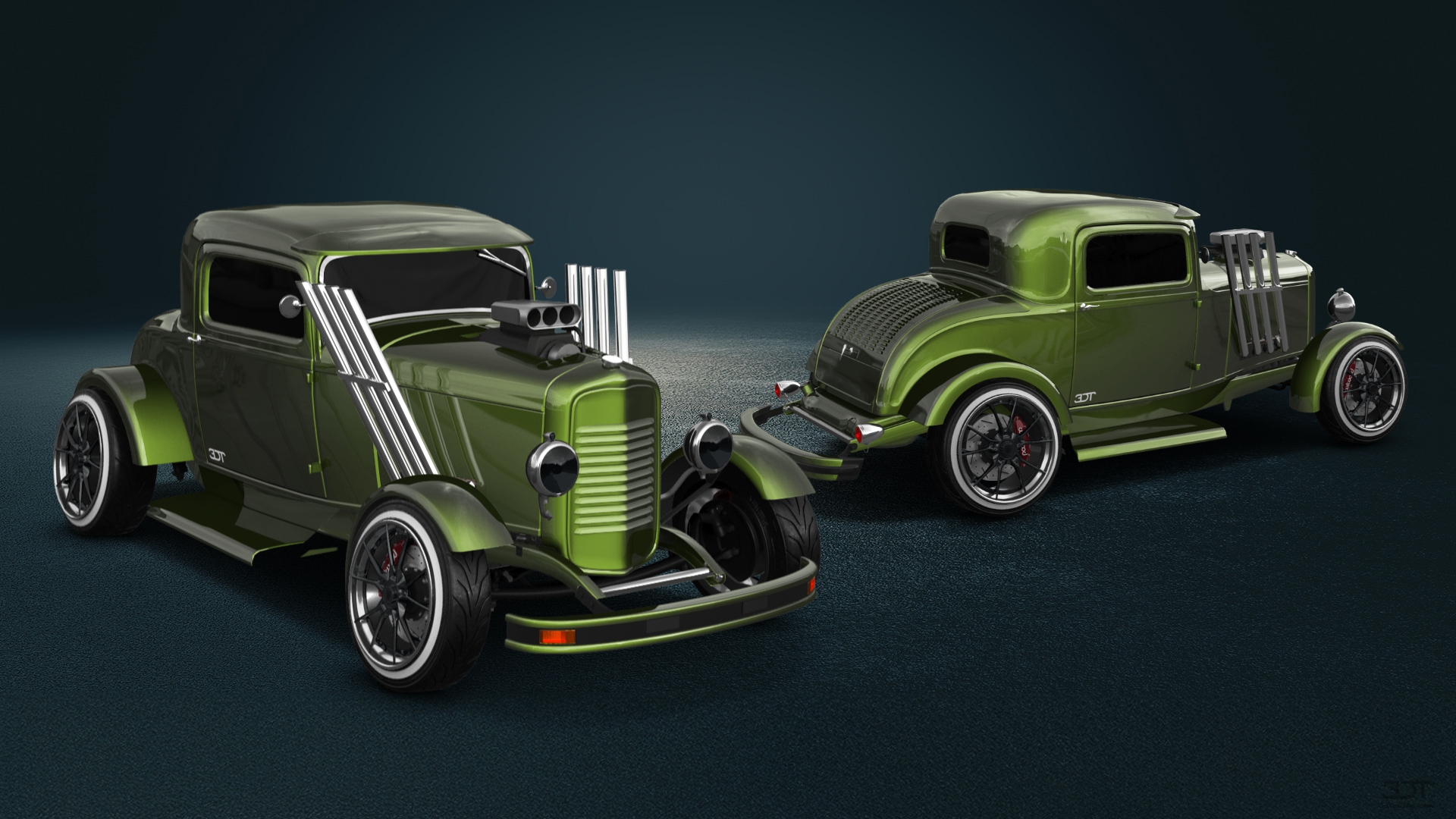 Ford Model B Deluxe 2 Door Coupe 1932