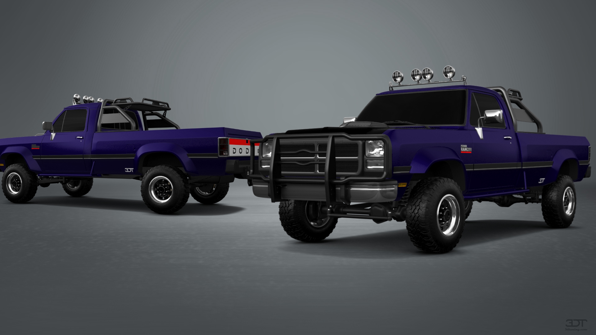 Dodge Ram 2 Door pickup truck 1991 tuning