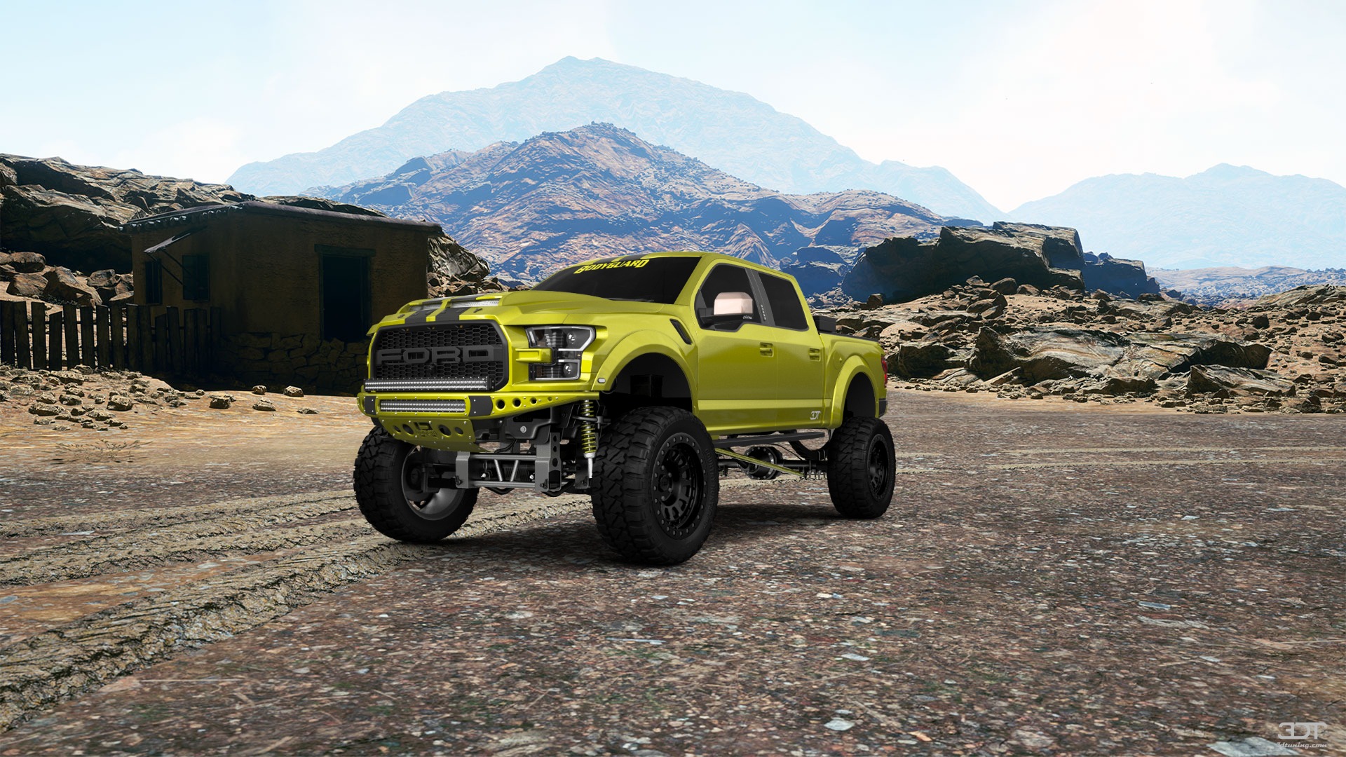 Ford F-150 Raptor 4 Door pickup truck 2017 tuning