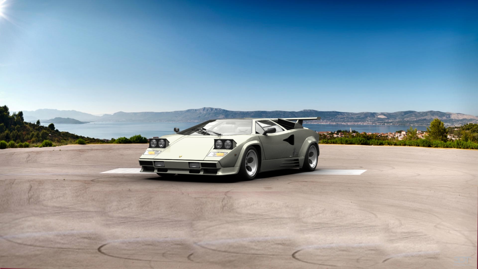 Tuning Lamborghini Countach Coupe 1982