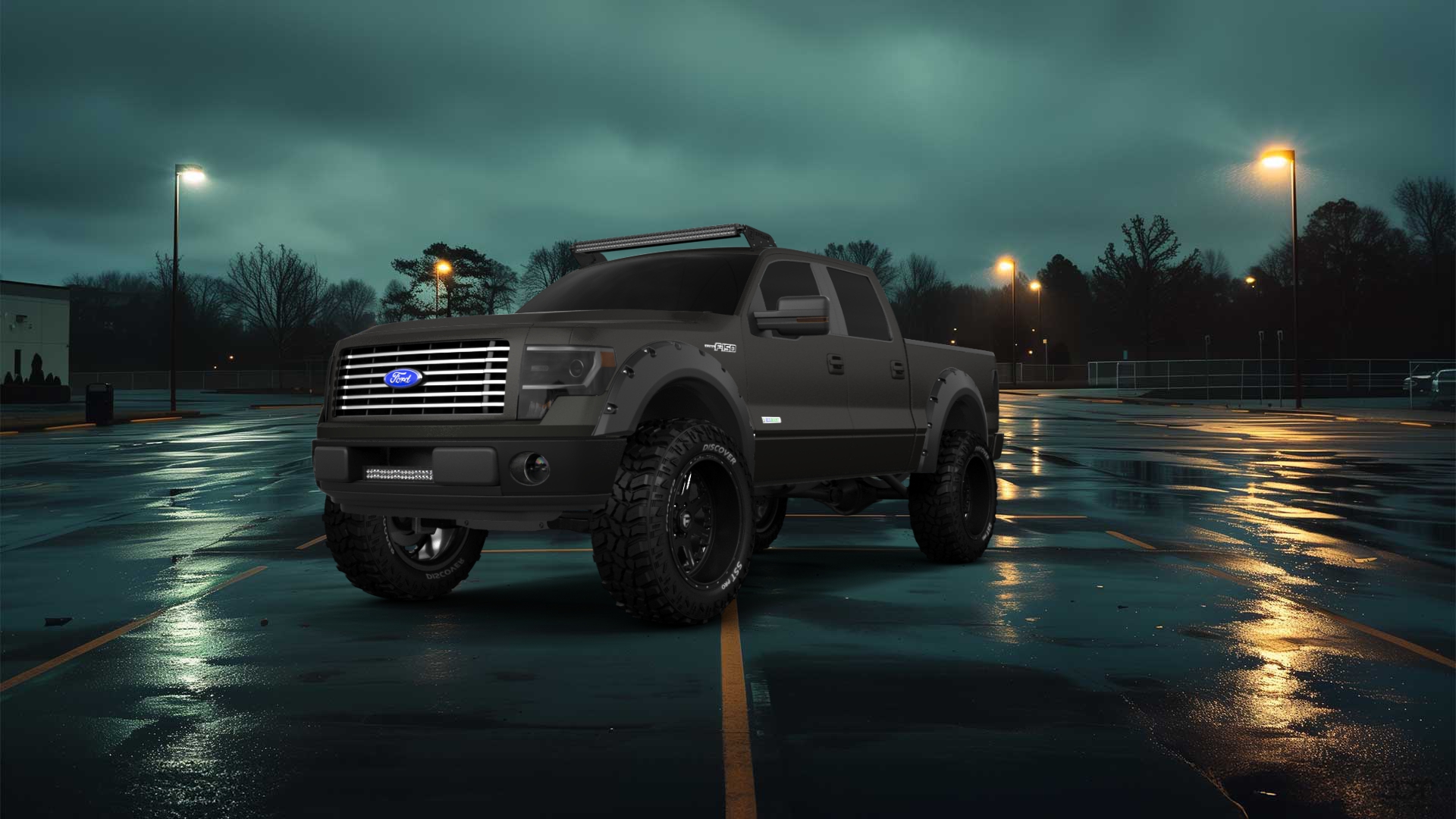 Ford F-150 Crew Cab 4 Door pickup truck 2013