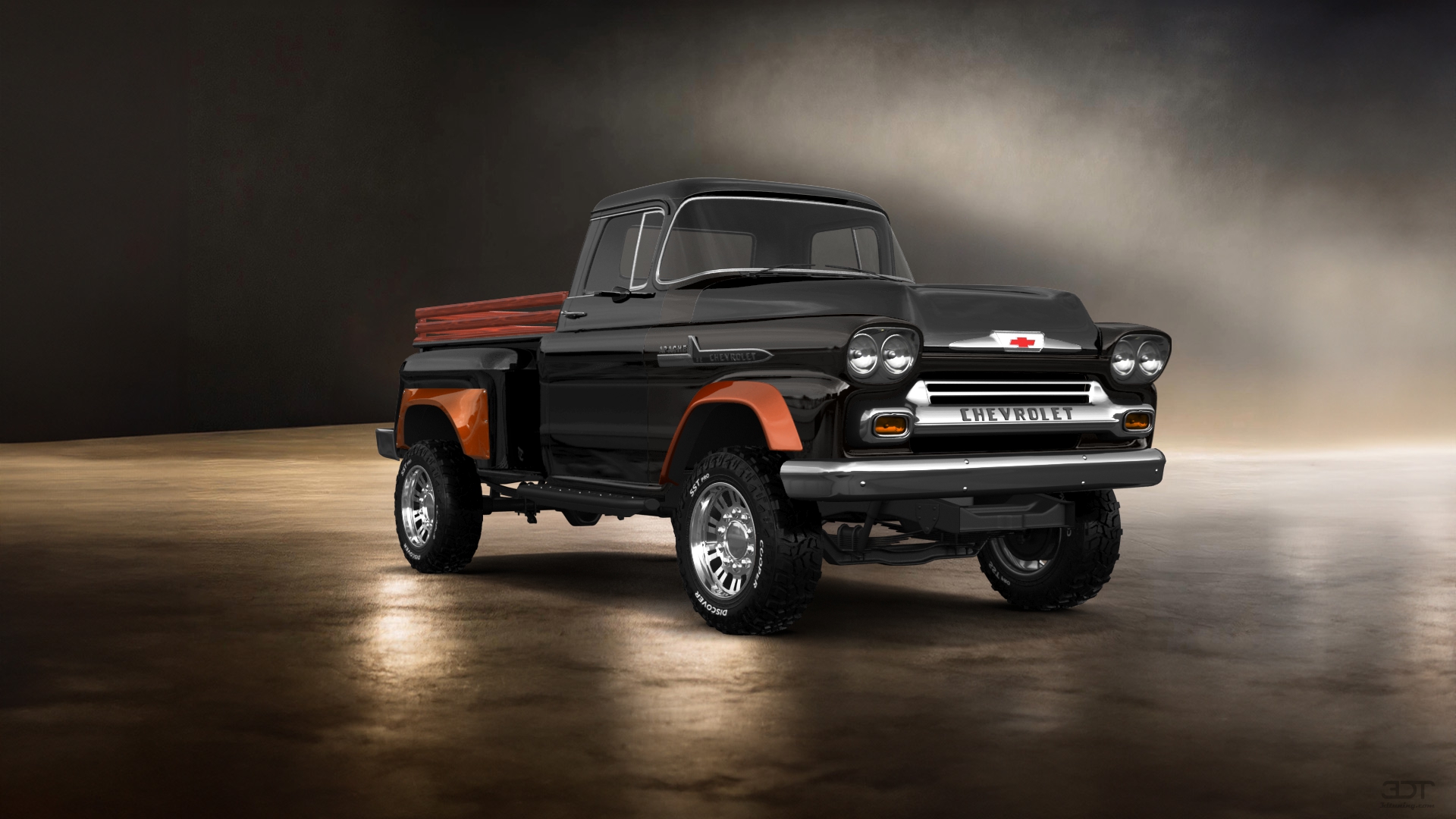 Chevrolet Apache Stepside 2 Door pickup truck 1959