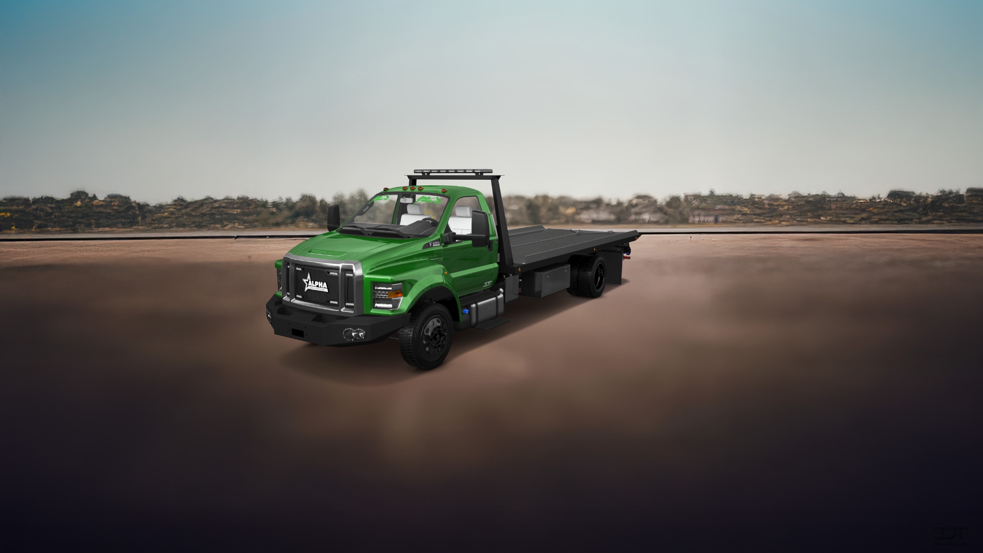 Ford F-650 Tow Truck Pickup 2016 tuning