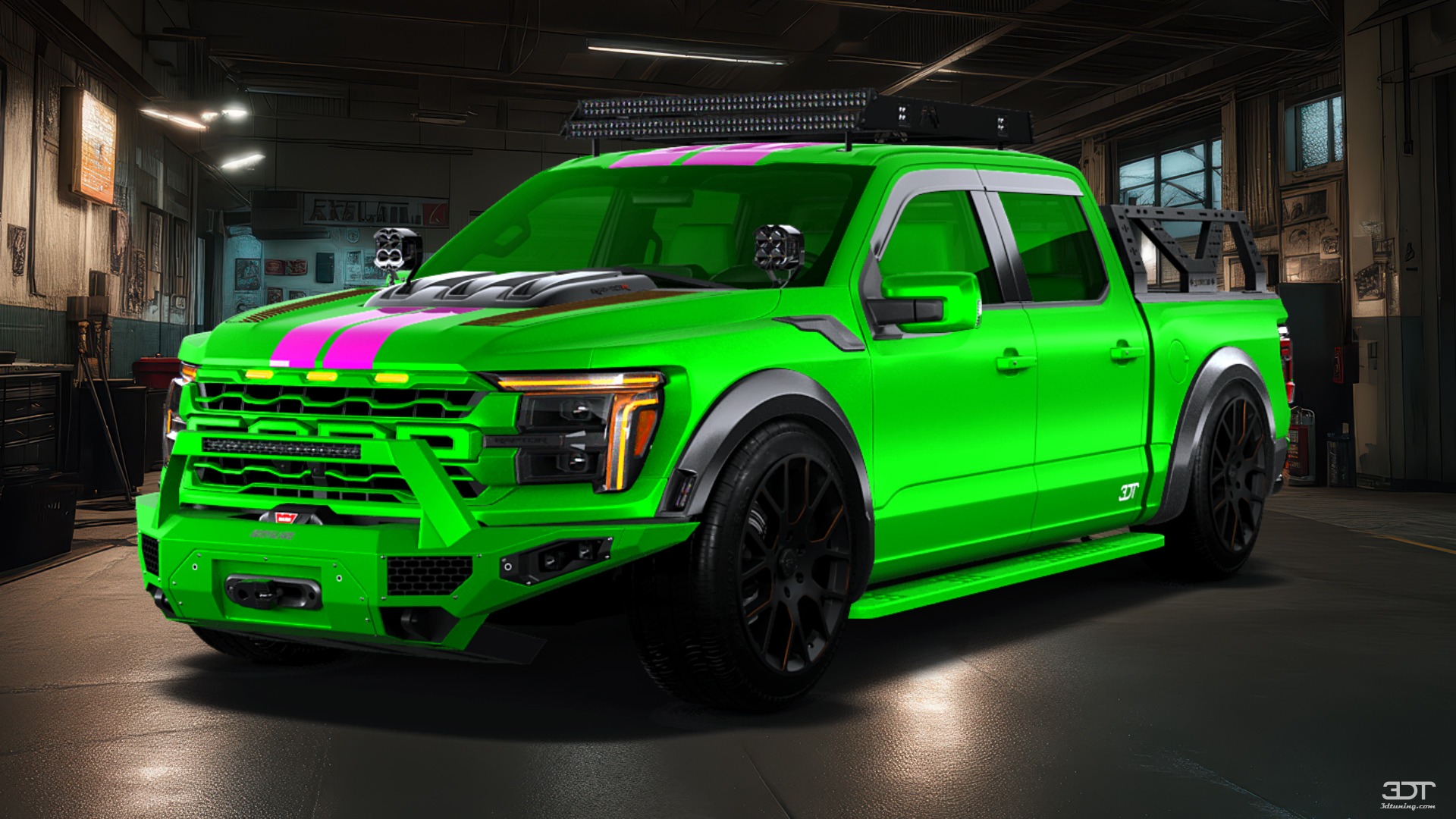 Ford F-150 Raptor 4 Door pickup truck 2024 tuning
