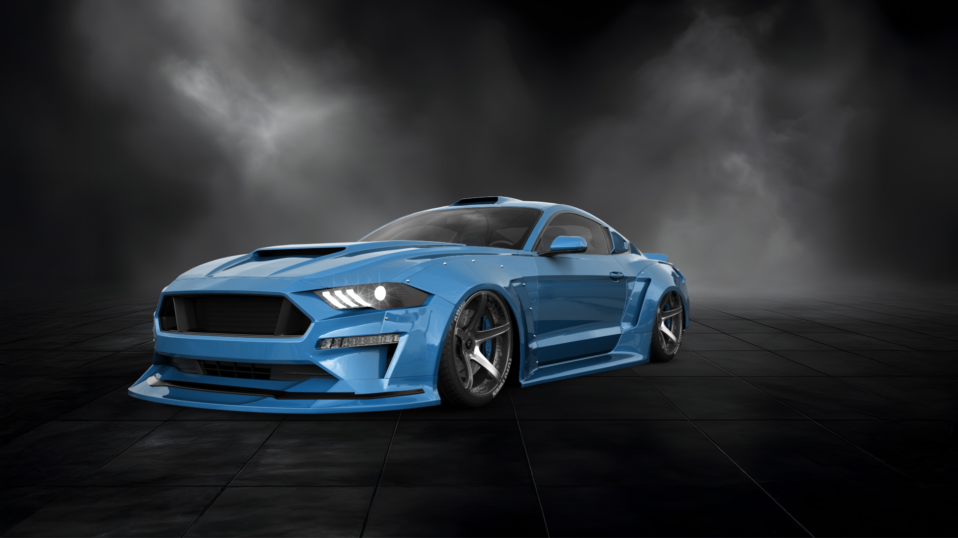 Ford Mustang Ecoboost 2 Door Coupe 2018 tuning