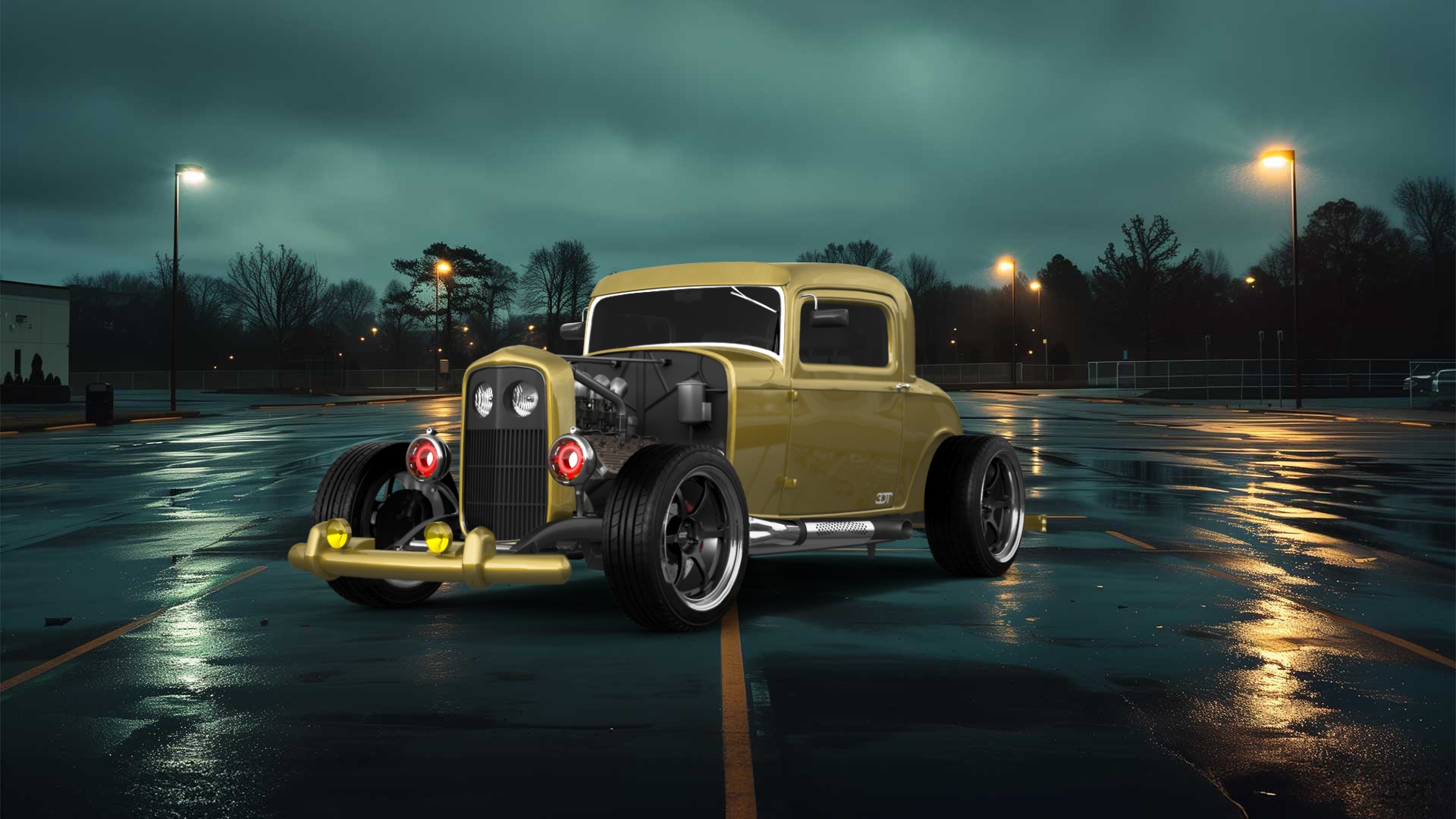 Ford Model B Deluxe 2 Door Coupe 1932 tuning