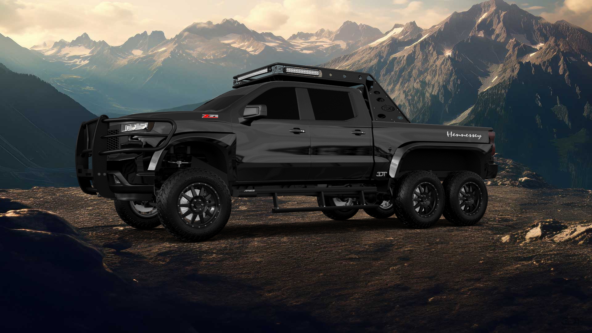 Chevrolet Silverado Z71 Hennessey Goliath 6x6 2022