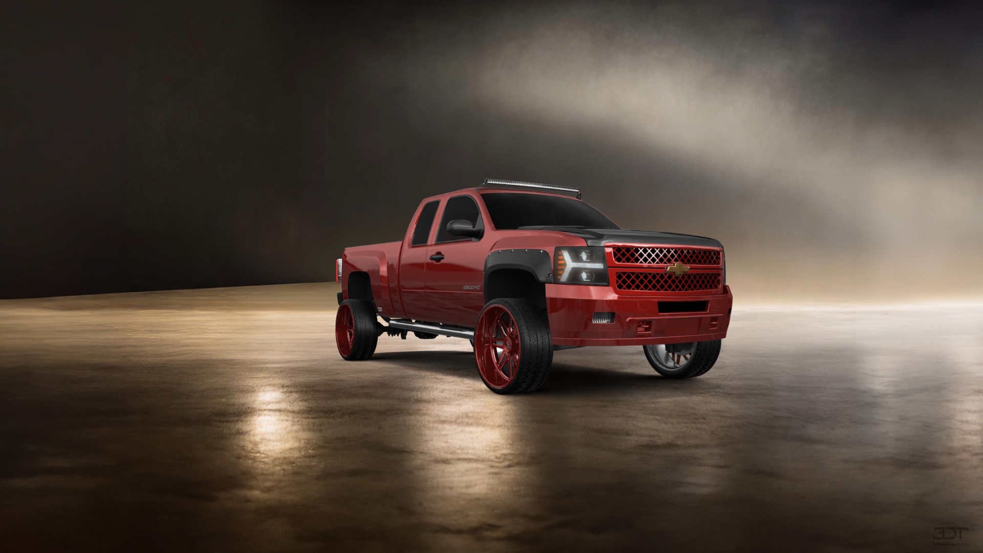 Chevrolet Silverado 2500 HD Extended Cab Pickup Truck 2007 tuning