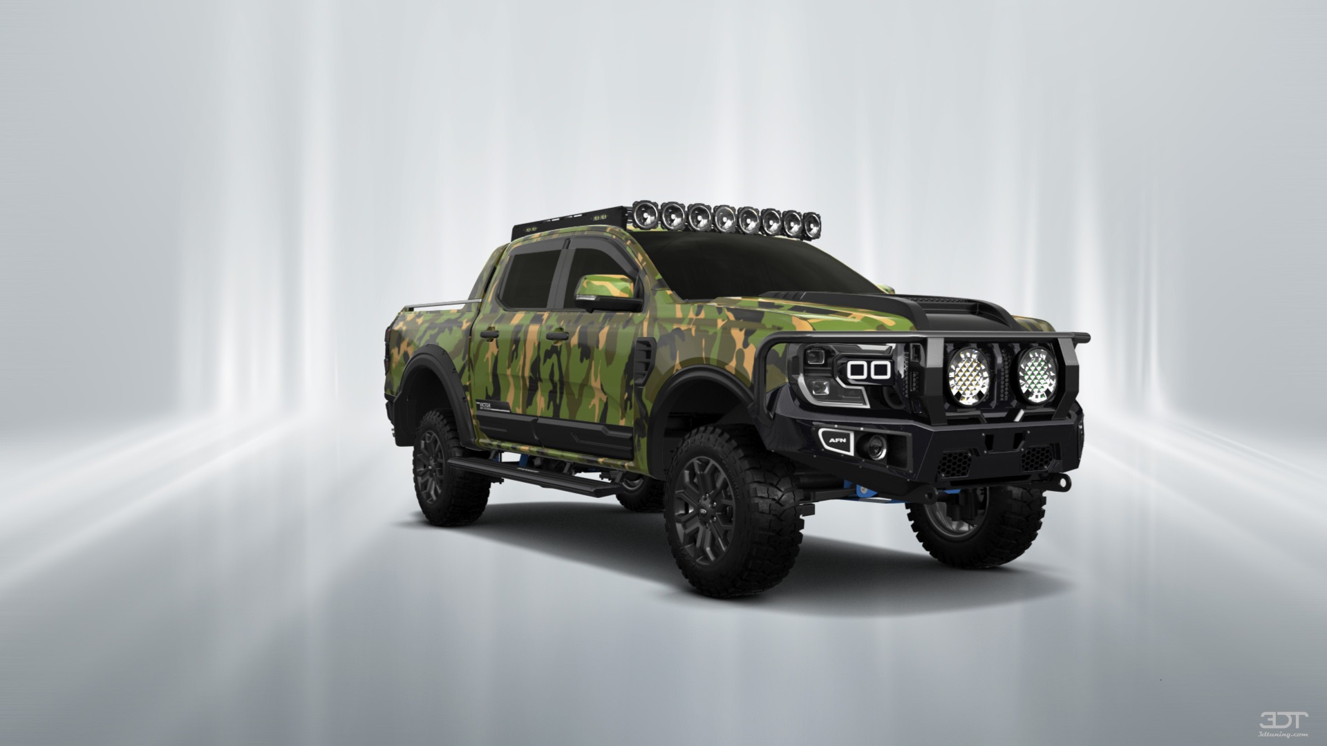 Ford Ranger 4 Door pickup truck 2022 tuning