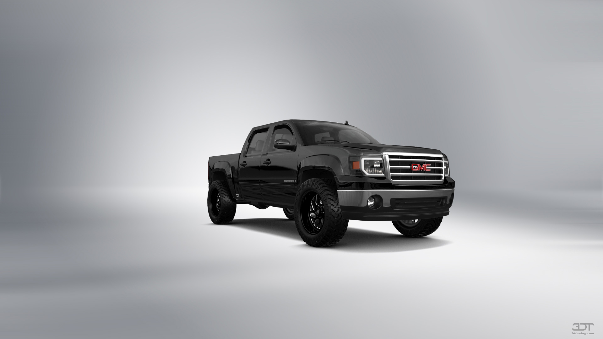 GMC Sierra 1500 Crew Cab 5.8 ft box 4 Door pickup truck 2007 tuning